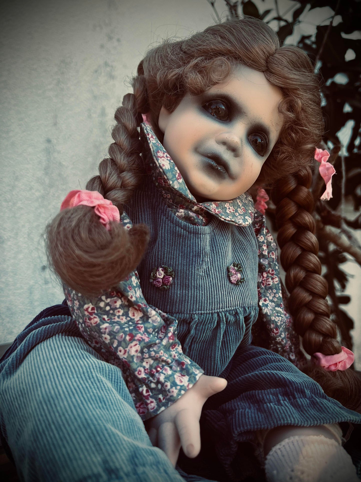 Meet Myrtle 18" Doll Porcelain Witchy Creepy Haunted Spirit Infected Scary Spooky Zombie Possessed Positive Energy Oddity Gift Idea Vessel