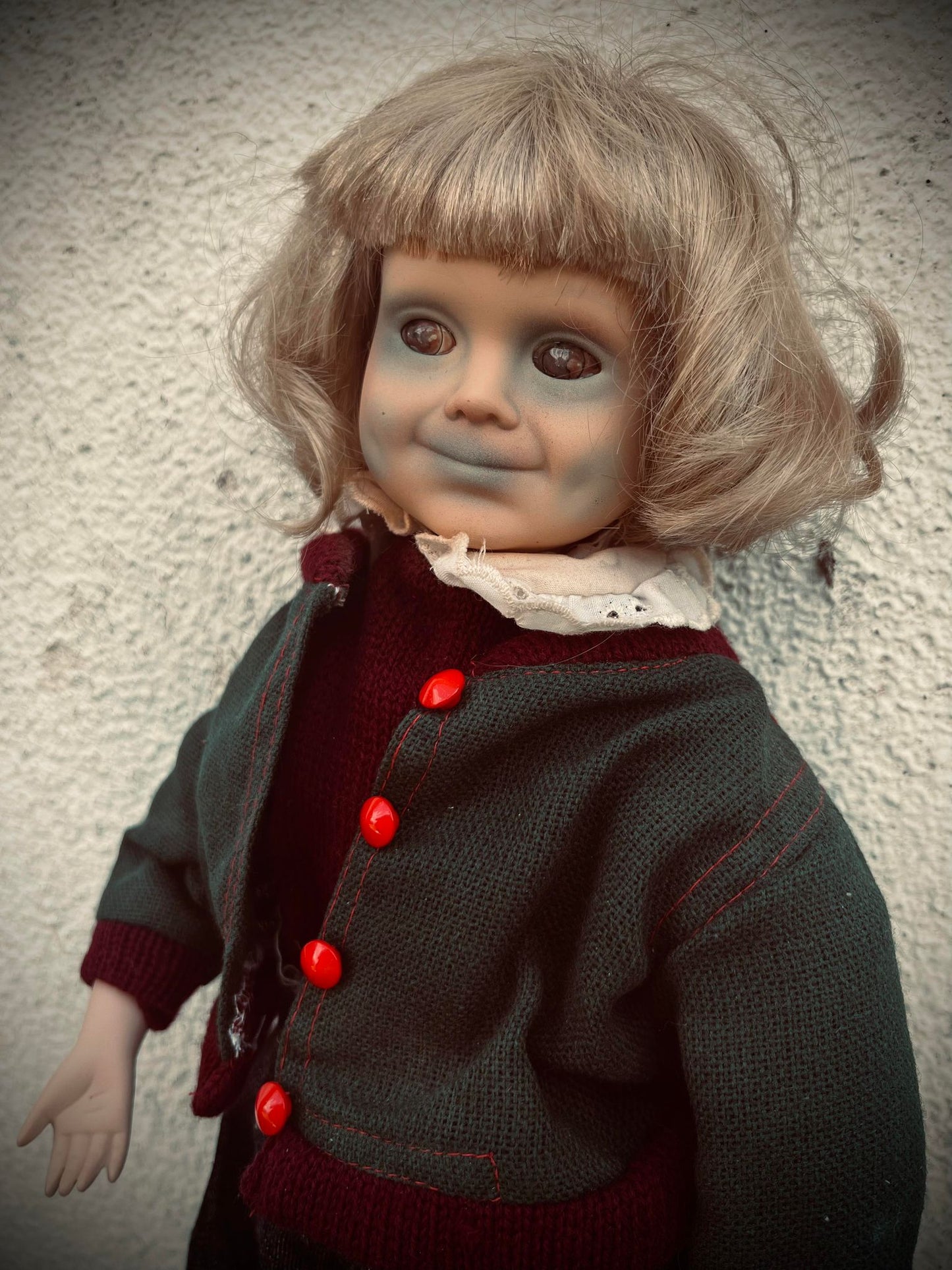 Meet Charlotte 16" Doll Porcelain Zombie Undead Witchy Creepy Haunted Spirit Infected Scary Spooky Possessed Positive Oddity Gift Idea