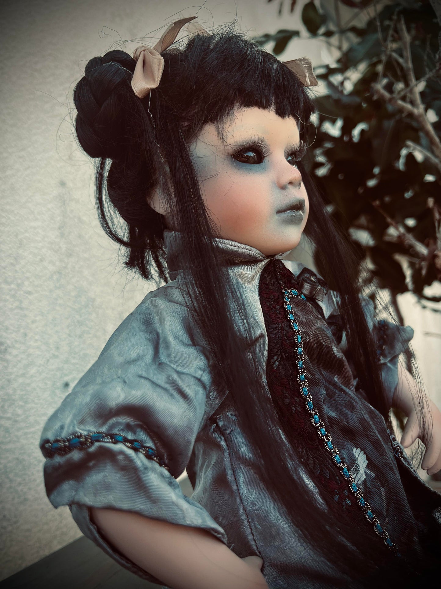 Meet Naomi 18" Doll Porcelain Witchy Creepy Haunted Spirit Infected Scary Spooky Zombie Possessed Positive Energy Oddity Gift Idea Vessel