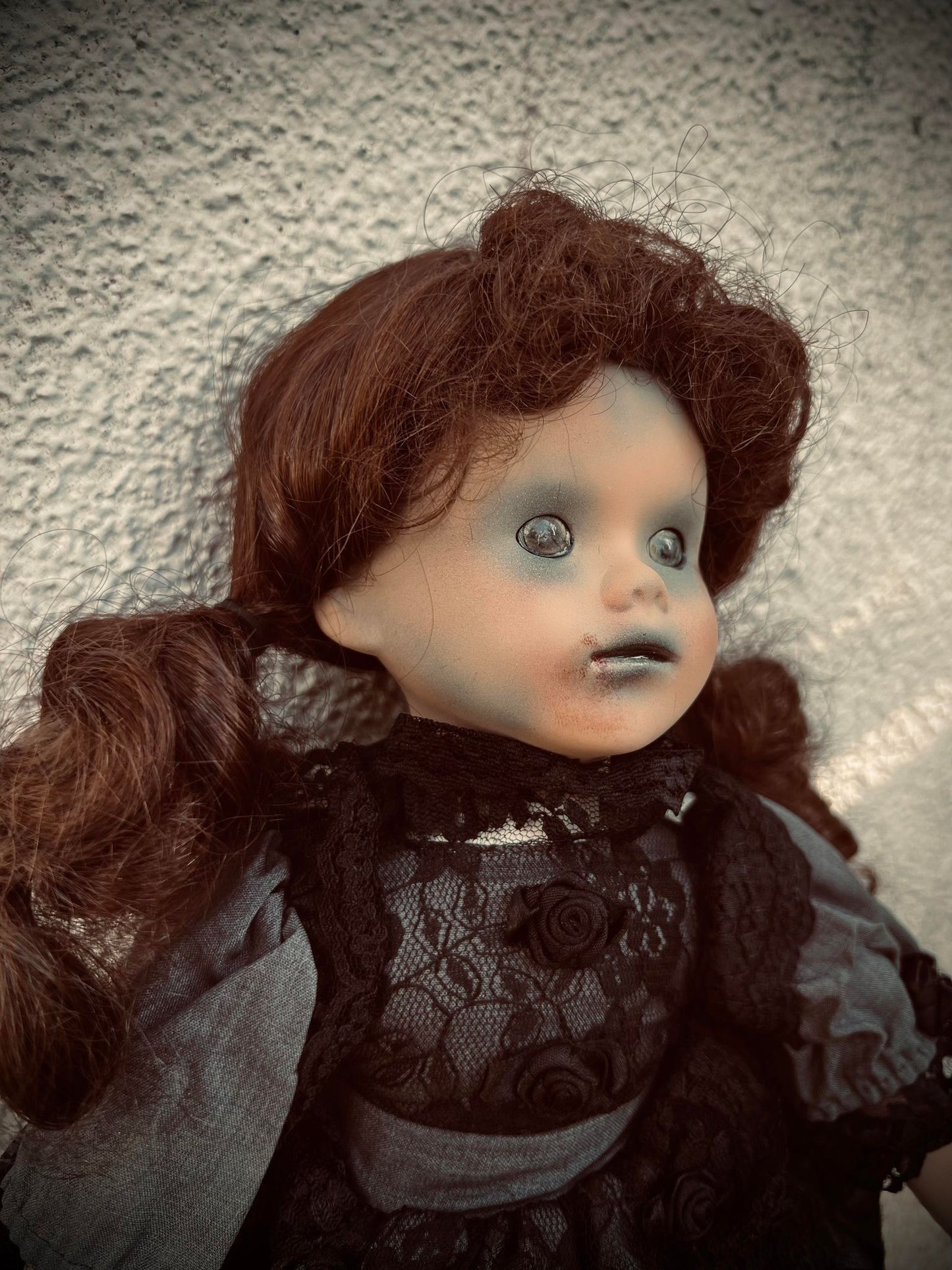 Meet Evelyn 15" Doll Porcelain Zombie Undead Witchy Creepy Haunted Spirit Infected Scary Spooky Possessed Positive Oddity Gift Idea