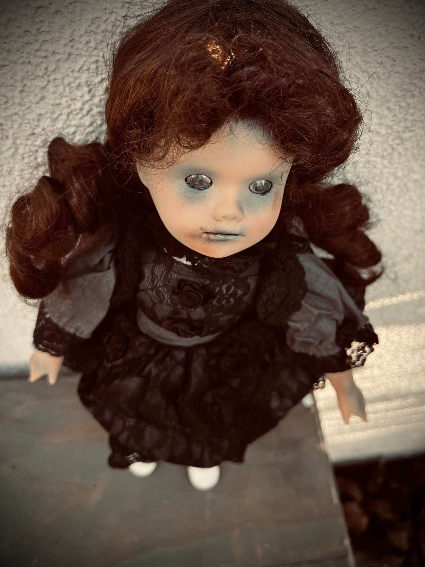 Meet Evelyn 15" Doll Porcelain Zombie Undead Witchy Creepy Haunted Spirit Infected Scary Spooky Possessed Positive Oddity Gift Idea