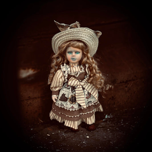 Meet Amelia 17" Doll Porcelain Zombie Undead Witchy Creepy Haunted Spirit Infected Scary Spooky Possessed Positive Oddity Gift Idea