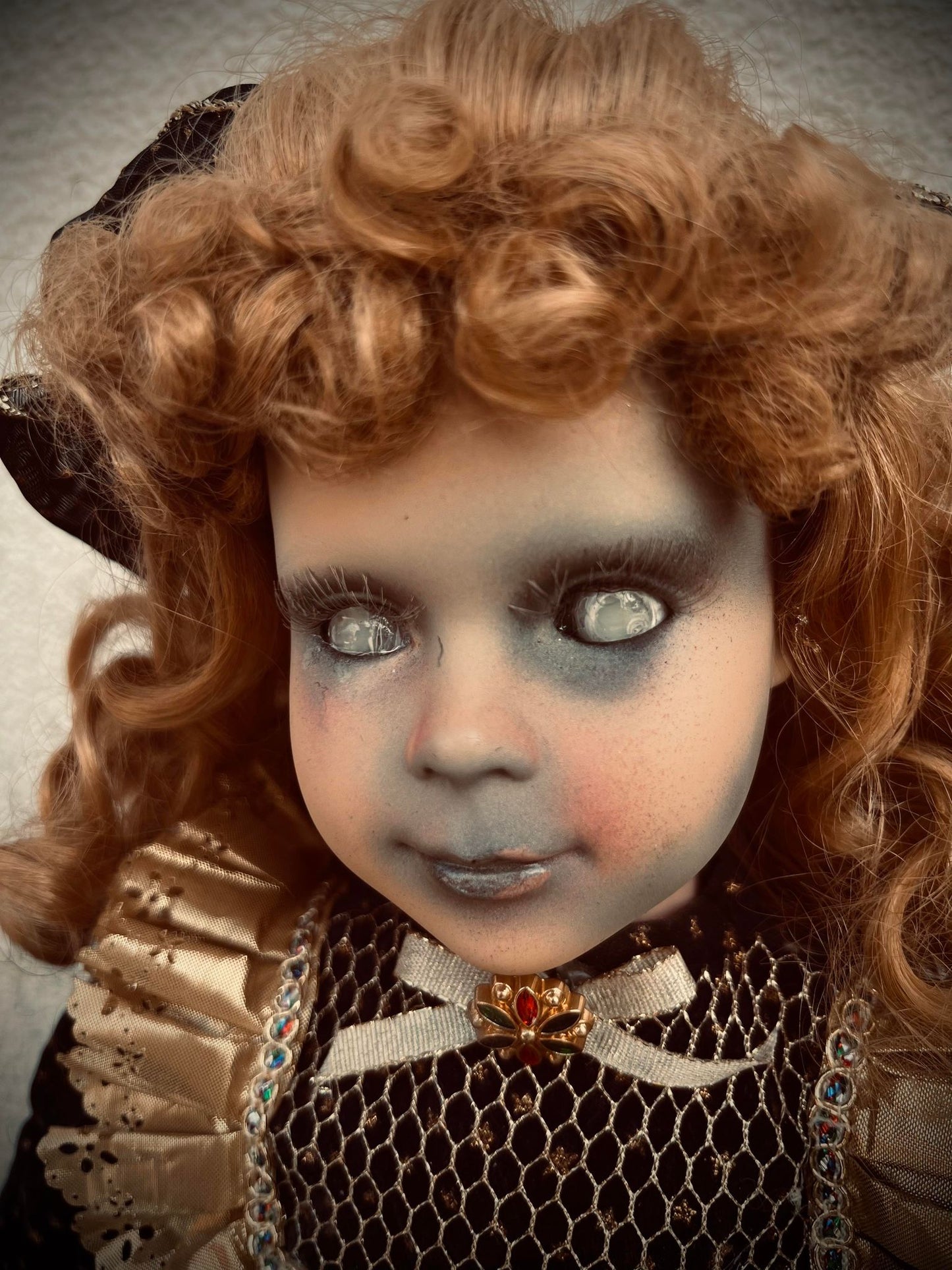 Meet Hettie 22" Doll Porcelain Witchy Creepy Haunted Spirit Infected Scary Spooky Possessed Positive Energy Oddity Gift Idea Vessel