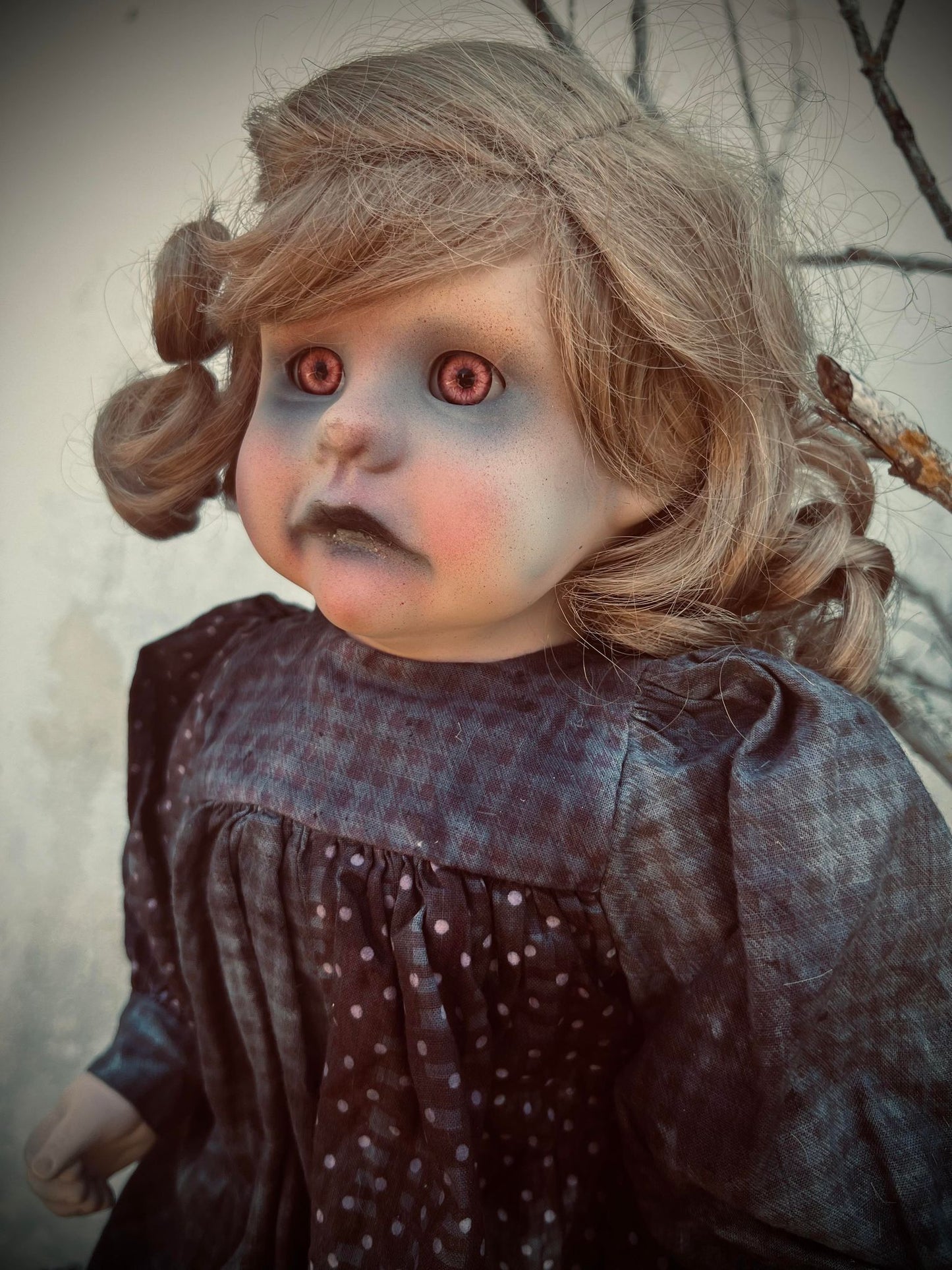 Meet Lauradeen 20" Doll Porcelain Witchy Creepy Haunted Spirit Infected Scary Spooky Possessed Positive Energy Oddity Gift Idea Vessel