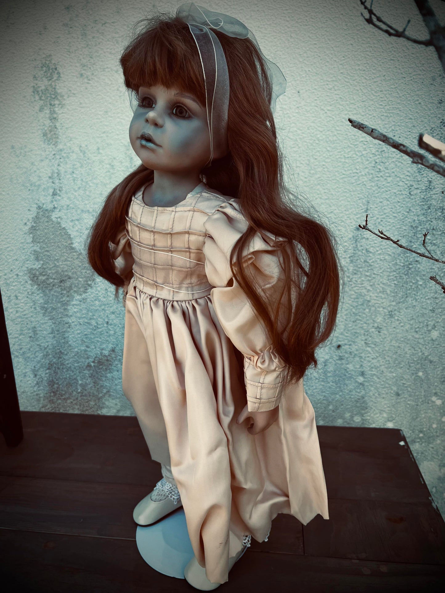 Meet Lillian 26" Doll Porcelain Witchy Creepy Haunted Spirit Infected Scary Spooky Zombie Possessed Positive Energy Oddity Gift Idea Vessel