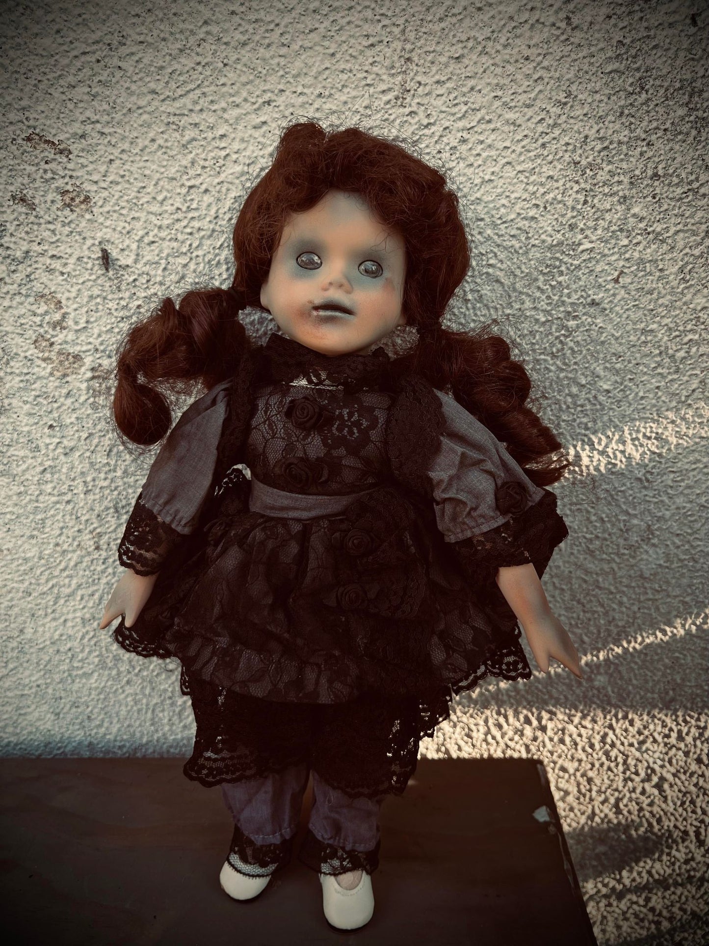 Meet Evelyn 15" Doll Porcelain Zombie Undead Witchy Creepy Haunted Spirit Infected Scary Spooky Possessed Positive Oddity Gift Idea