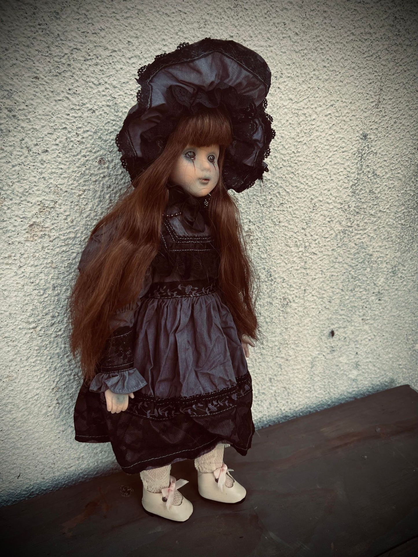 Meet Emma 15" Doll Porcelain Zombie Undead Witchy Creepy Haunted Spirit Infected Scary Spooky Possessed Positive Oddity Gift Idea