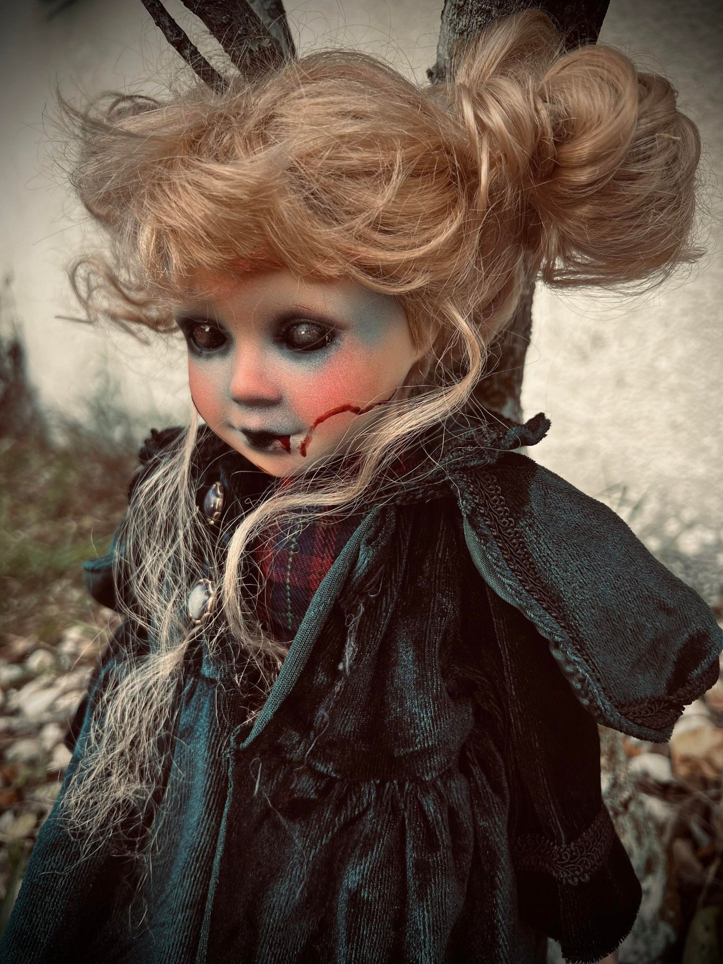 Meet Renee 16" Doll Porcelain Witchy Creepy Haunted Spirit Infected Scary Poltergeist Spooky Possessed Gothic Positive Gift Idea Vessel