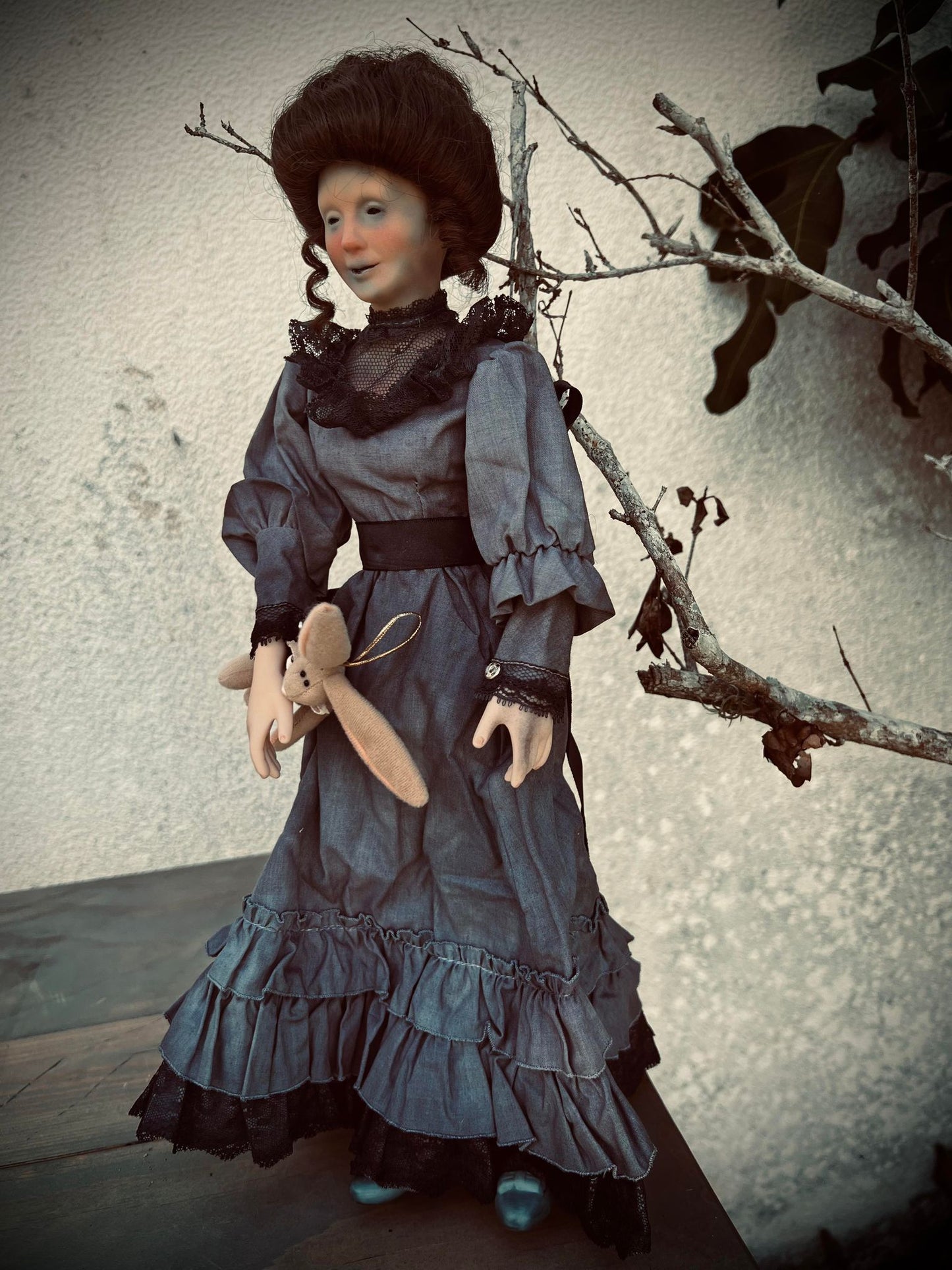 Meet Evangelina 17" Doll Porcelain Witchy Creepy Haunted Spirit Infected Scary Spooky Possessed Positive Energy Oddity Gift Idea Vessel