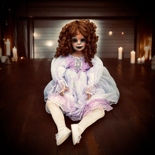 Meet Elizabeth 33" Large Doll Porcelain Zombie Undead Witchy Creepy Haunted Spirit Infected Scary Spooky Possessed Positive Oddity Gift Idea