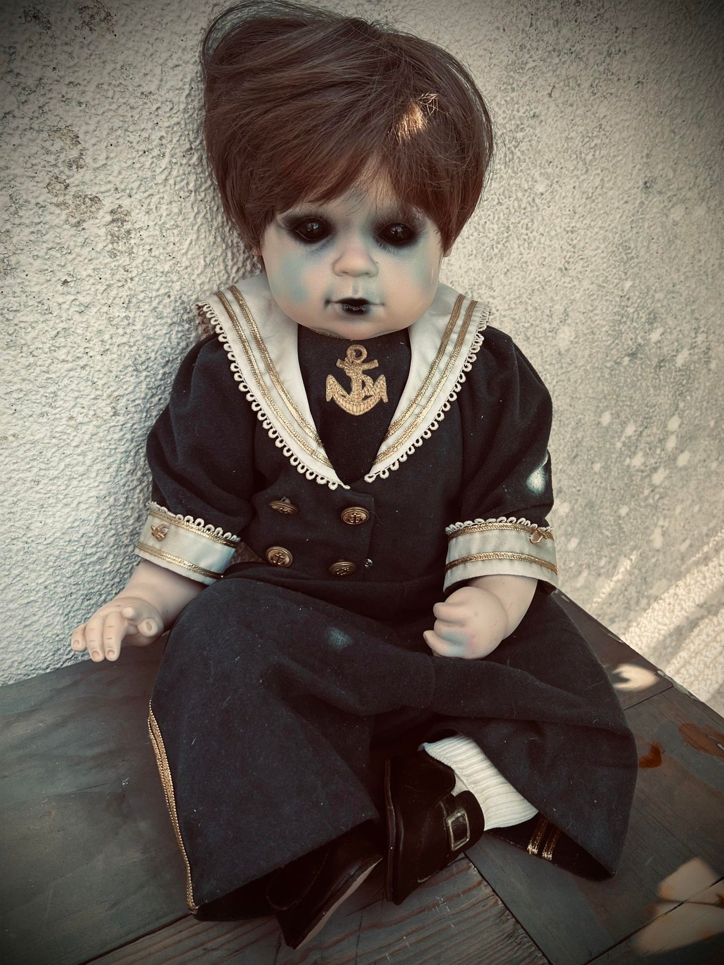 Meet Georgia 21" Doll Porcelain Zombie Undead Witchy Creepy Haunted Spirit Infected Scary Spooky Possessed Positive Oddity Gift Idea