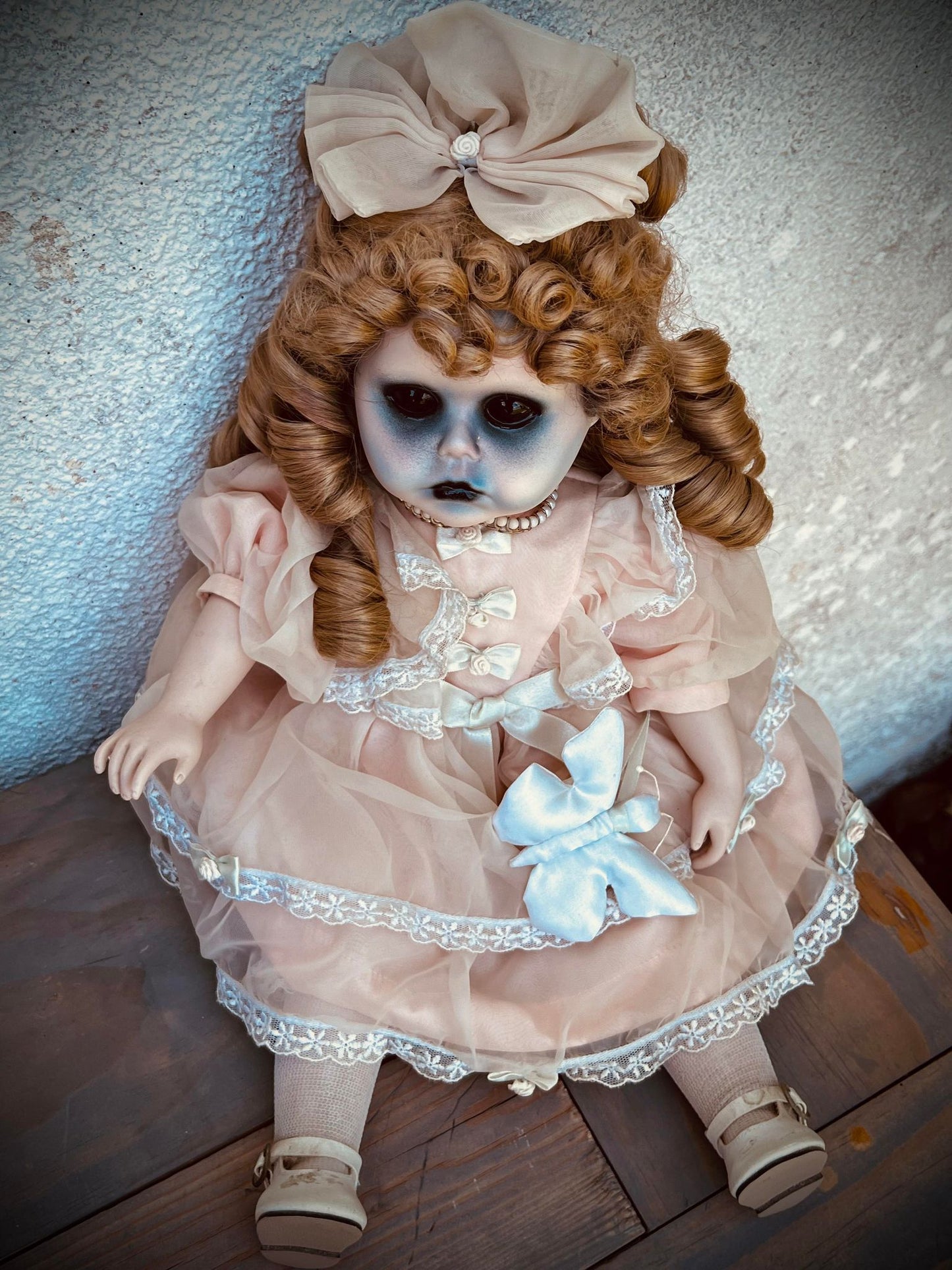 Meet Emilia 18" Doll Porcelain Zombie Undead Witchy Creepy Haunted Spirit Infected Scary Spooky Possessed Positive Oddity Gift Idea