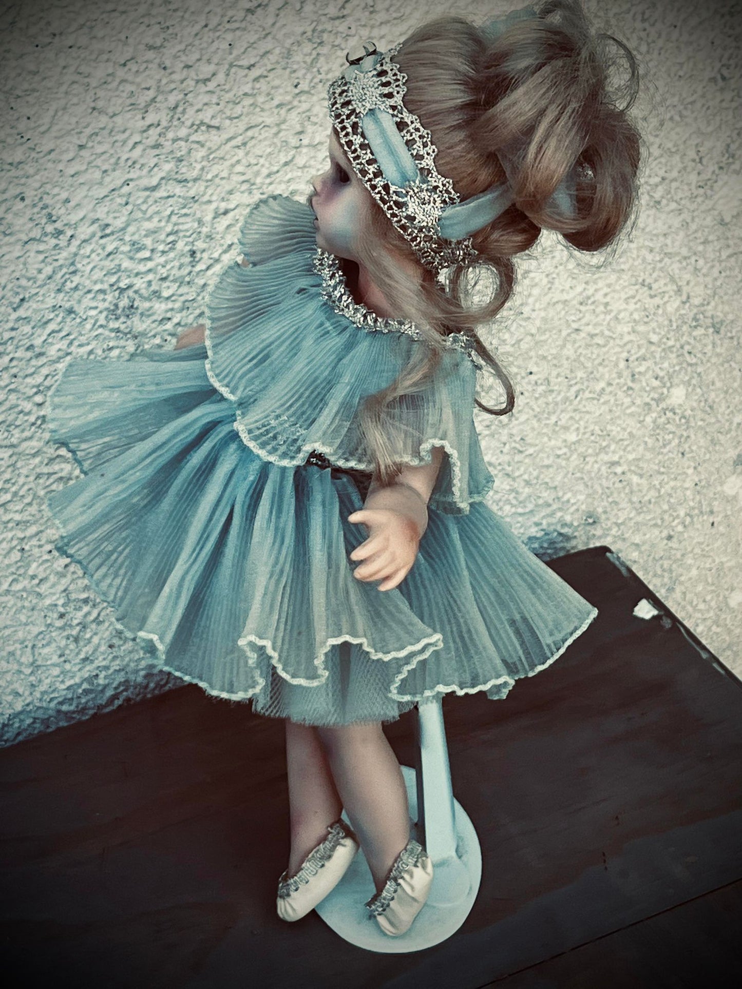 Meet Zoe 12" Doll Porcelain Mini Haunt Undead Witchy Creepy Haunted Spirit Spooky Possessed Positive Oddity Gift Idea Wiccan Ballerina