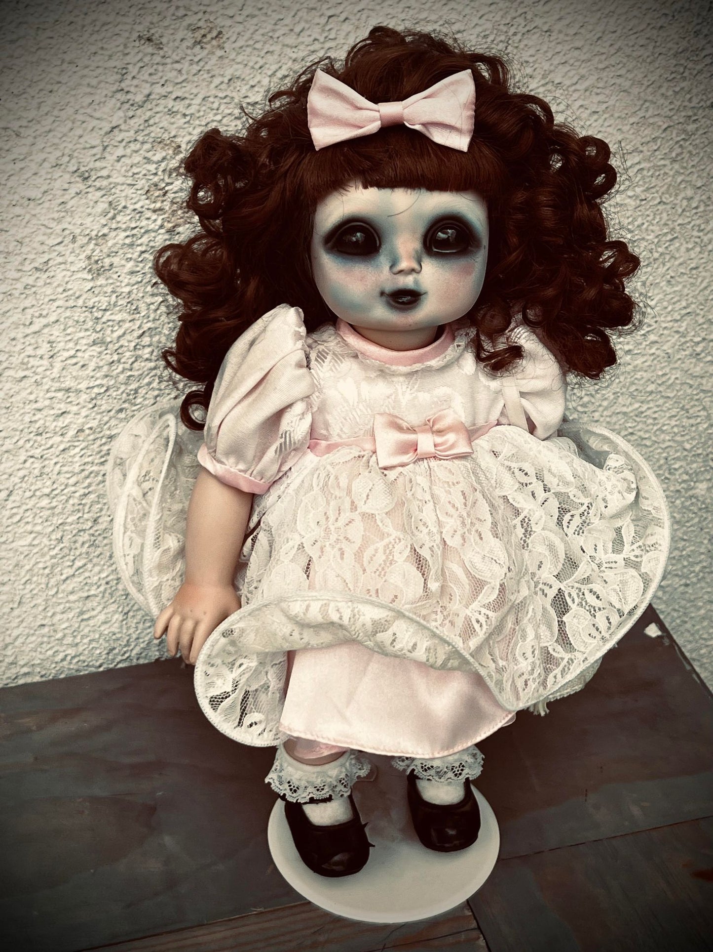 Meet Emilia 15" Doll Porcelain Zombie Undead Witchy Creepy Haunted Spirit Infected Scary Spooky Possessed Positive Oddity Gift Idea