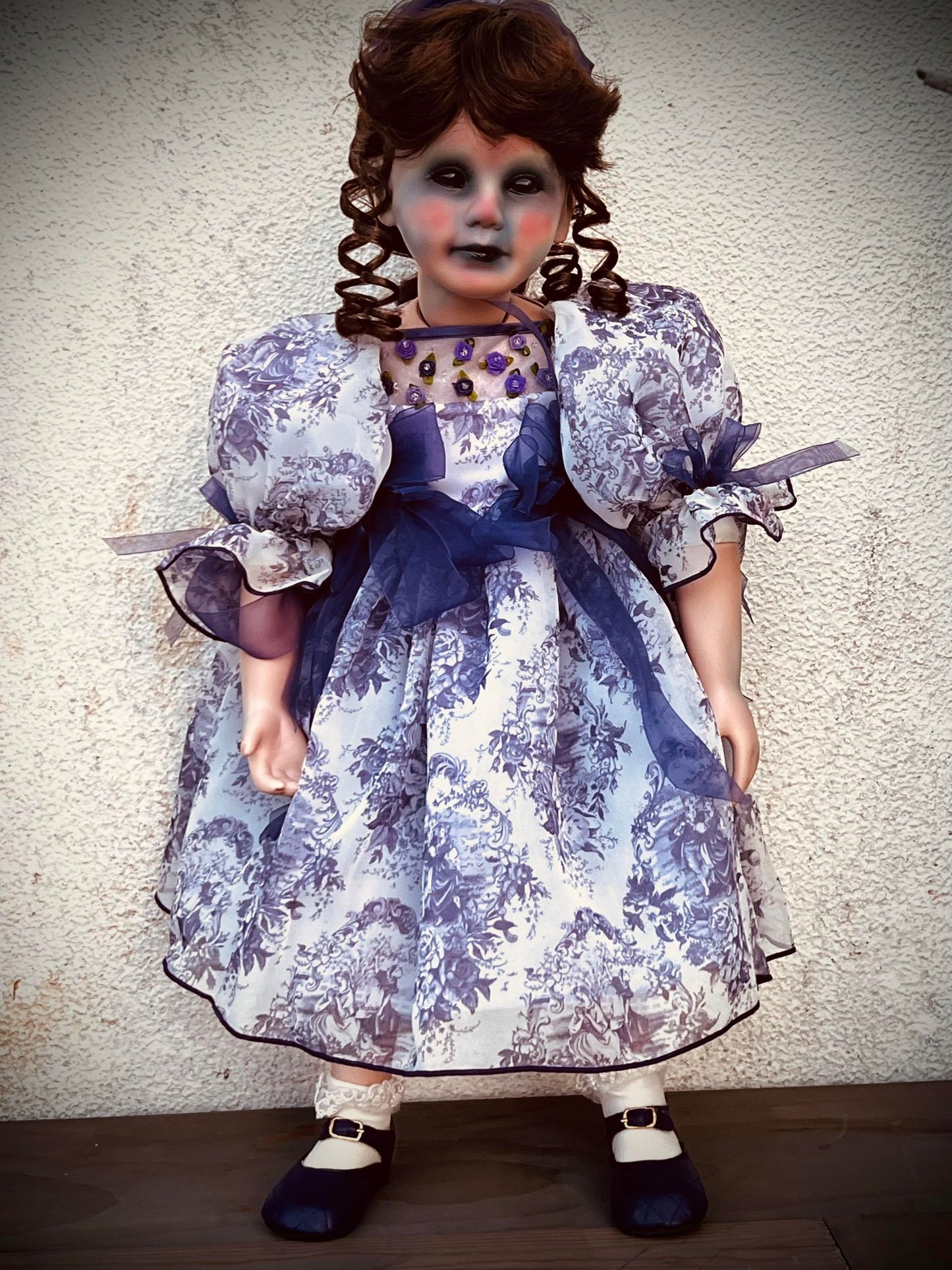 Meet Violet 26" Large Doll Porcelain Zombie Undead Witchy Creepy Haunted Spirit Infected Scary Spooky Possessed Positive Oddity Gift Idea