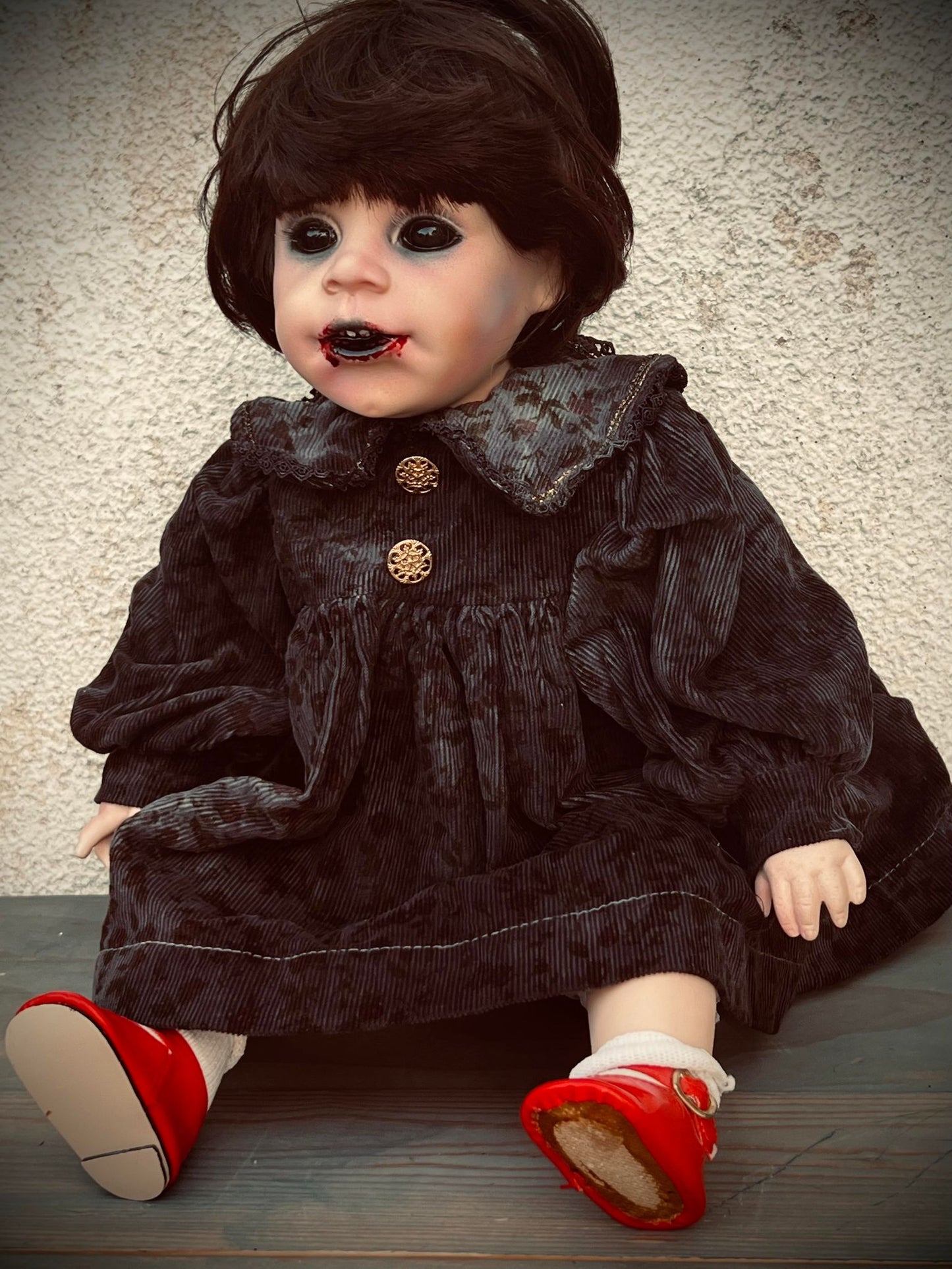 Meet Hazel 24" Doll Porcelain Zombie Undead Witchy Creepy Haunted Spirit Infected Scary Spooky Possessed Positive Oddity Gift Idea