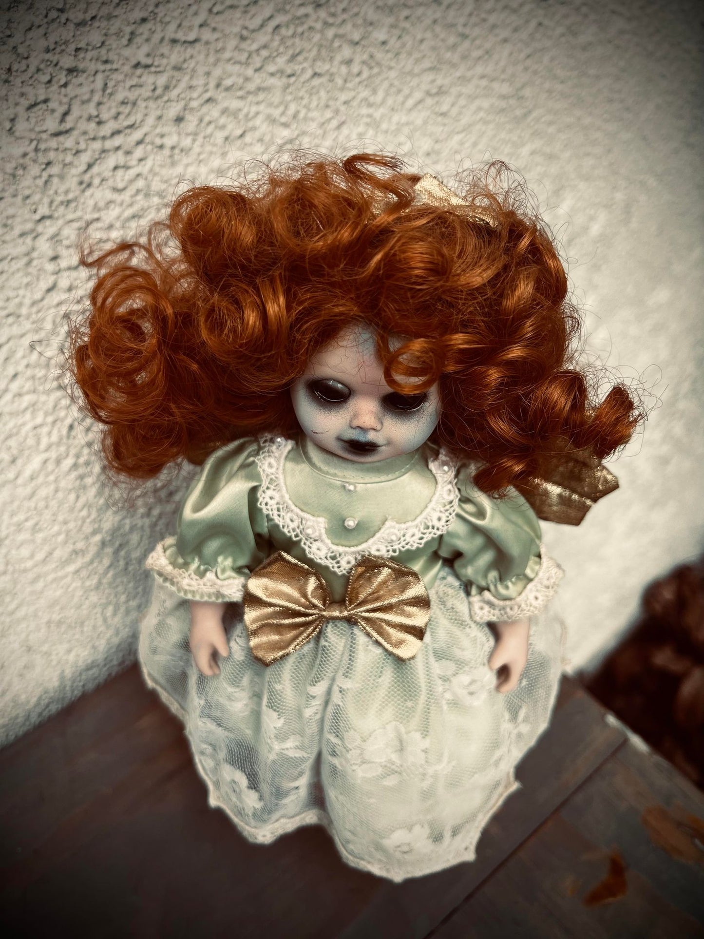 Meet Zoe 11" Doll Porcelain Mini Haunt Zombie Undead Witchy Creepy Haunted Spirit Infected Scary Spooky Possessed Positive Oddity Gift