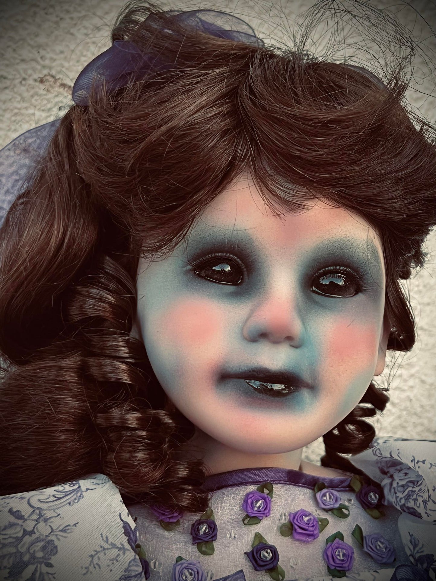 Meet Violet 26" Large Doll Porcelain Zombie Undead Witchy Creepy Haunted Spirit Infected Scary Spooky Possessed Positive Oddity Gift Idea