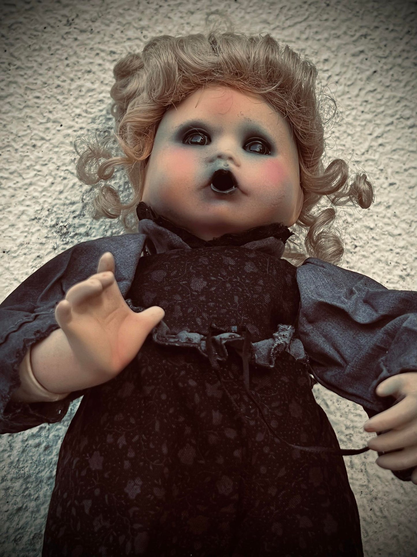 Meet Scarlett 14" Doll Porcelain Zombie Undead Witchy Creepy Haunted Spirit Infected Scary Spooky Possessed Positive Oddity Gift Idea