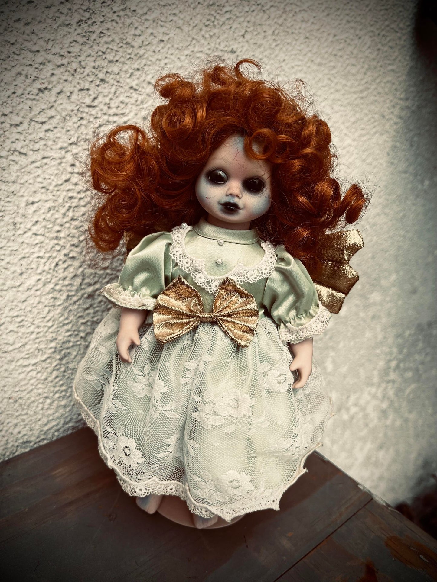 Meet Zoe 11" Doll Porcelain Mini Haunt Zombie Undead Witchy Creepy Haunted Spirit Infected Scary Spooky Possessed Positive Oddity Gift