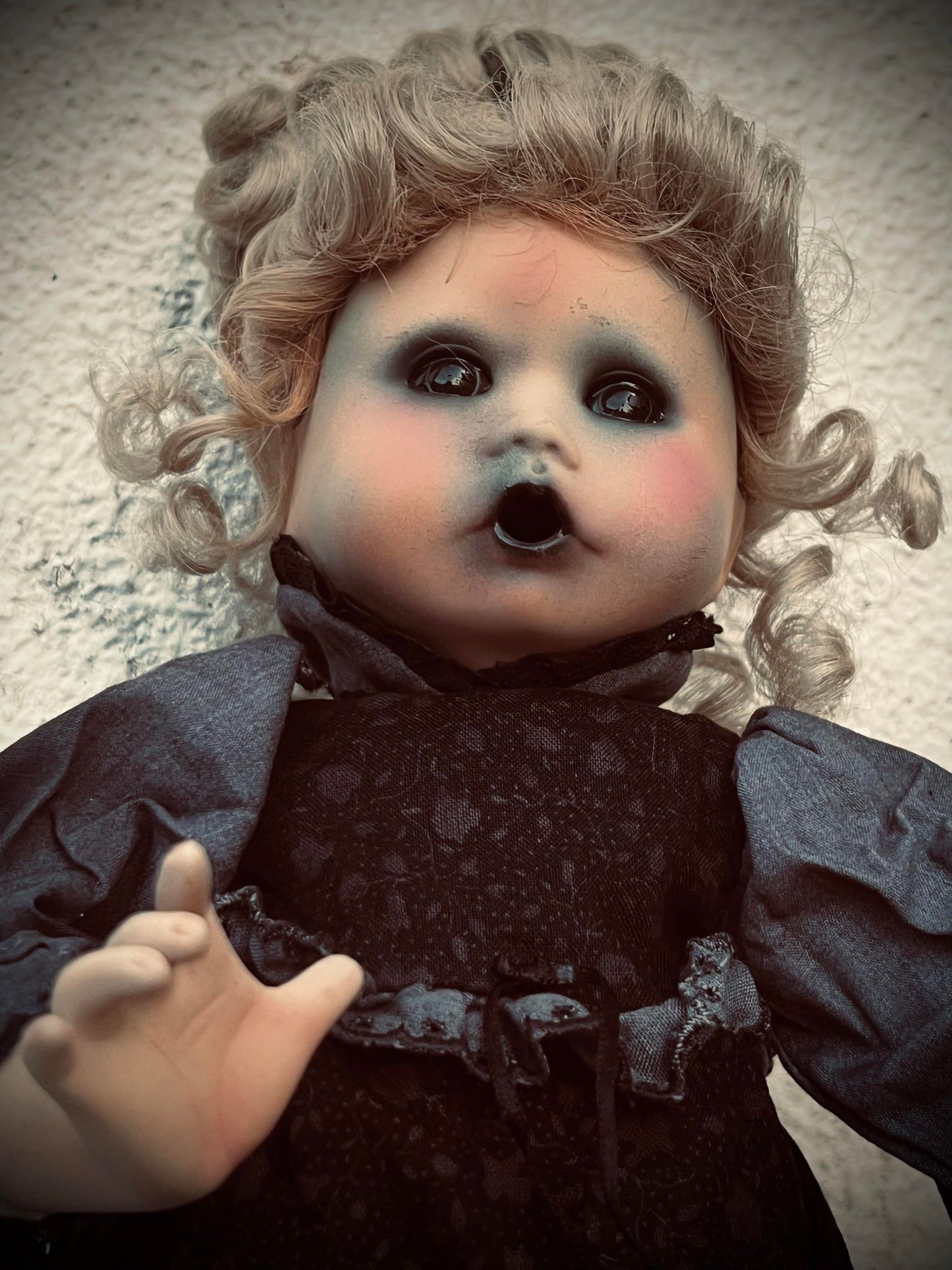 Meet Scarlett 14" Doll Porcelain Zombie Undead Witchy Creepy Haunted Spirit Infected Scary Spooky Possessed Positive Oddity Gift Idea