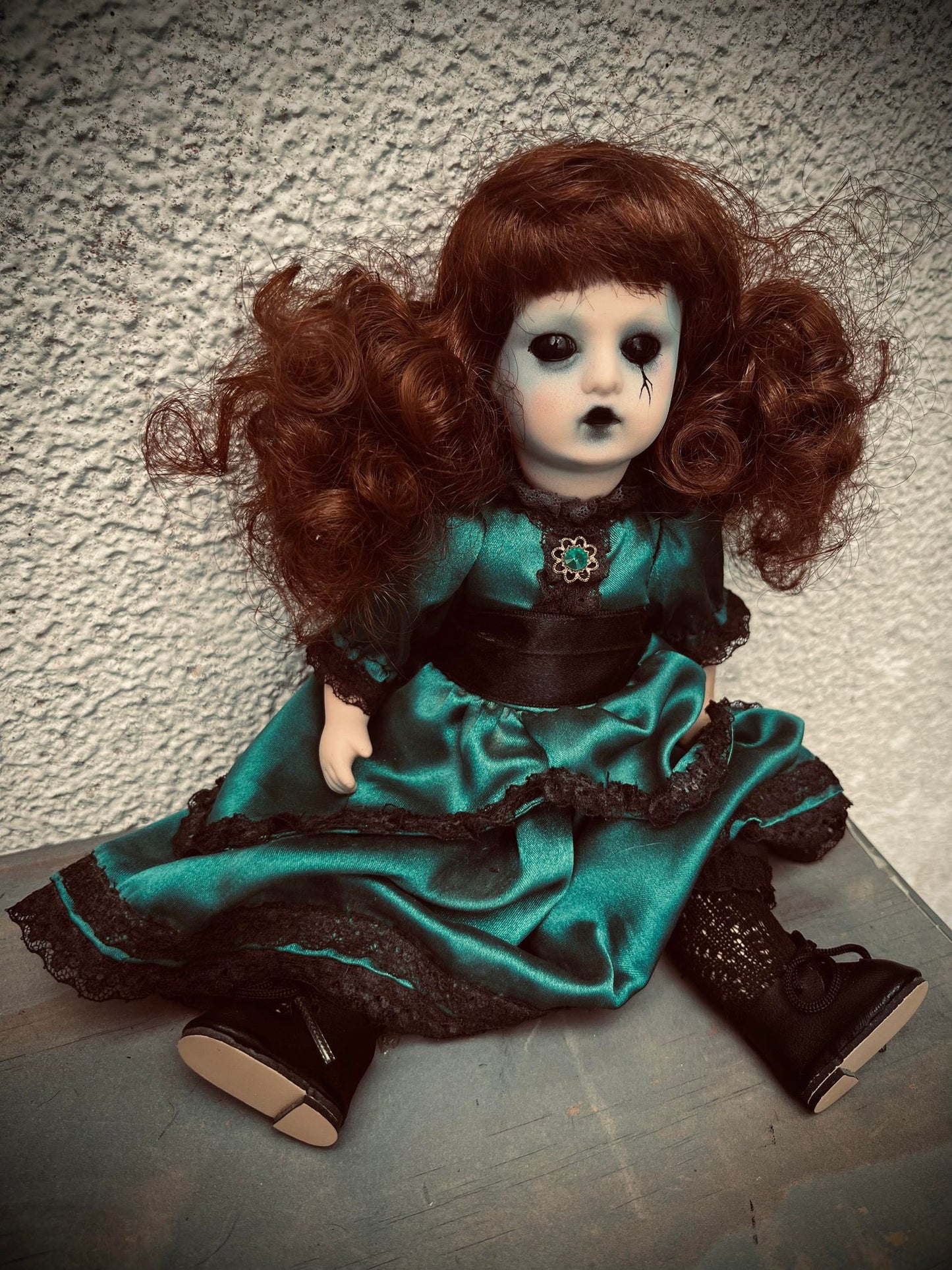 Meet Madison 10" Doll Porcelain Mini Haunt Zombie Undead Witchy Creepy Haunted Spirit Infected Scary Spooky Possessed Positive Oddity Gift