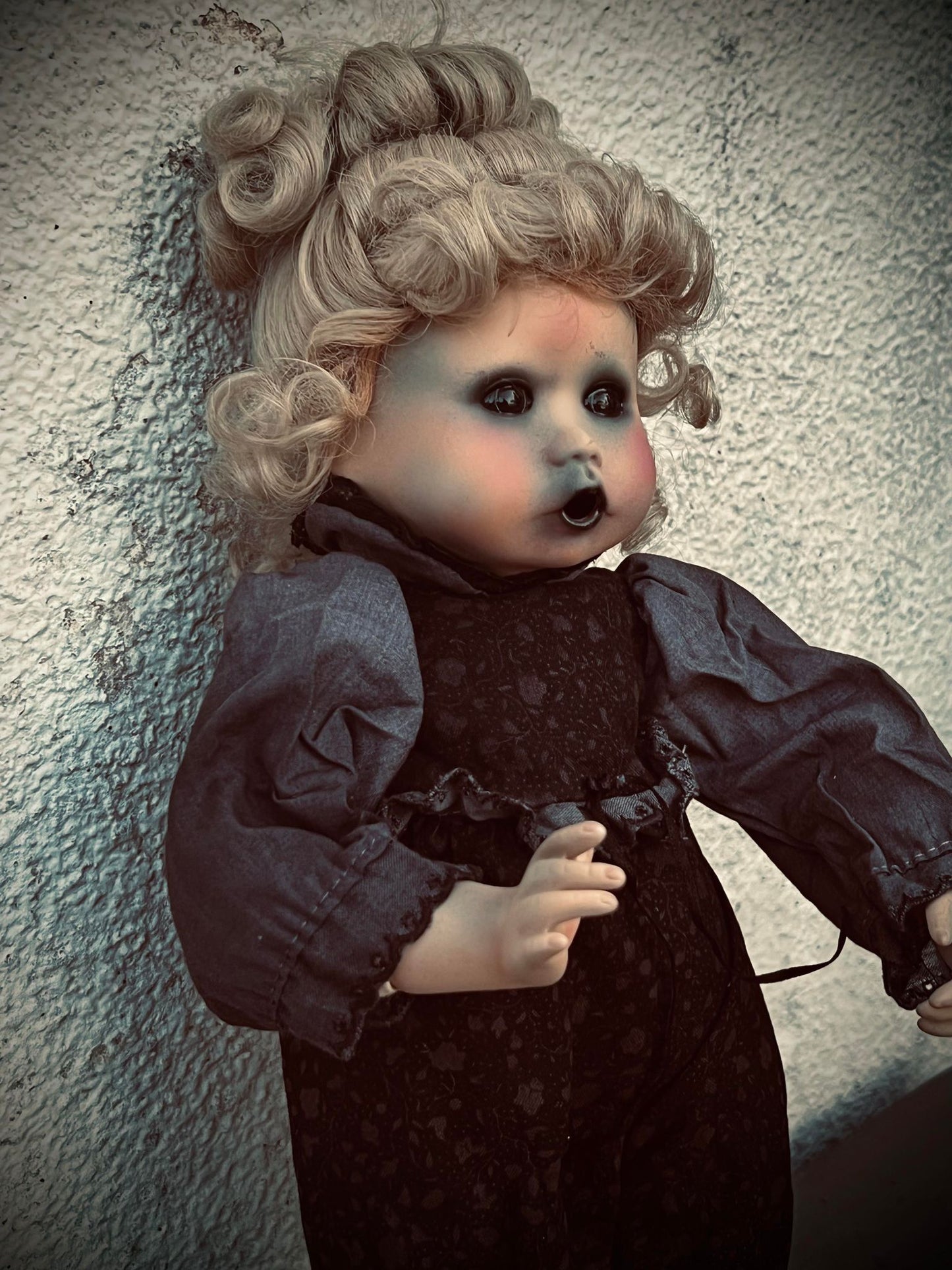 Meet Scarlett 14" Doll Porcelain Zombie Undead Witchy Creepy Haunted Spirit Infected Scary Spooky Possessed Positive Oddity Gift Idea