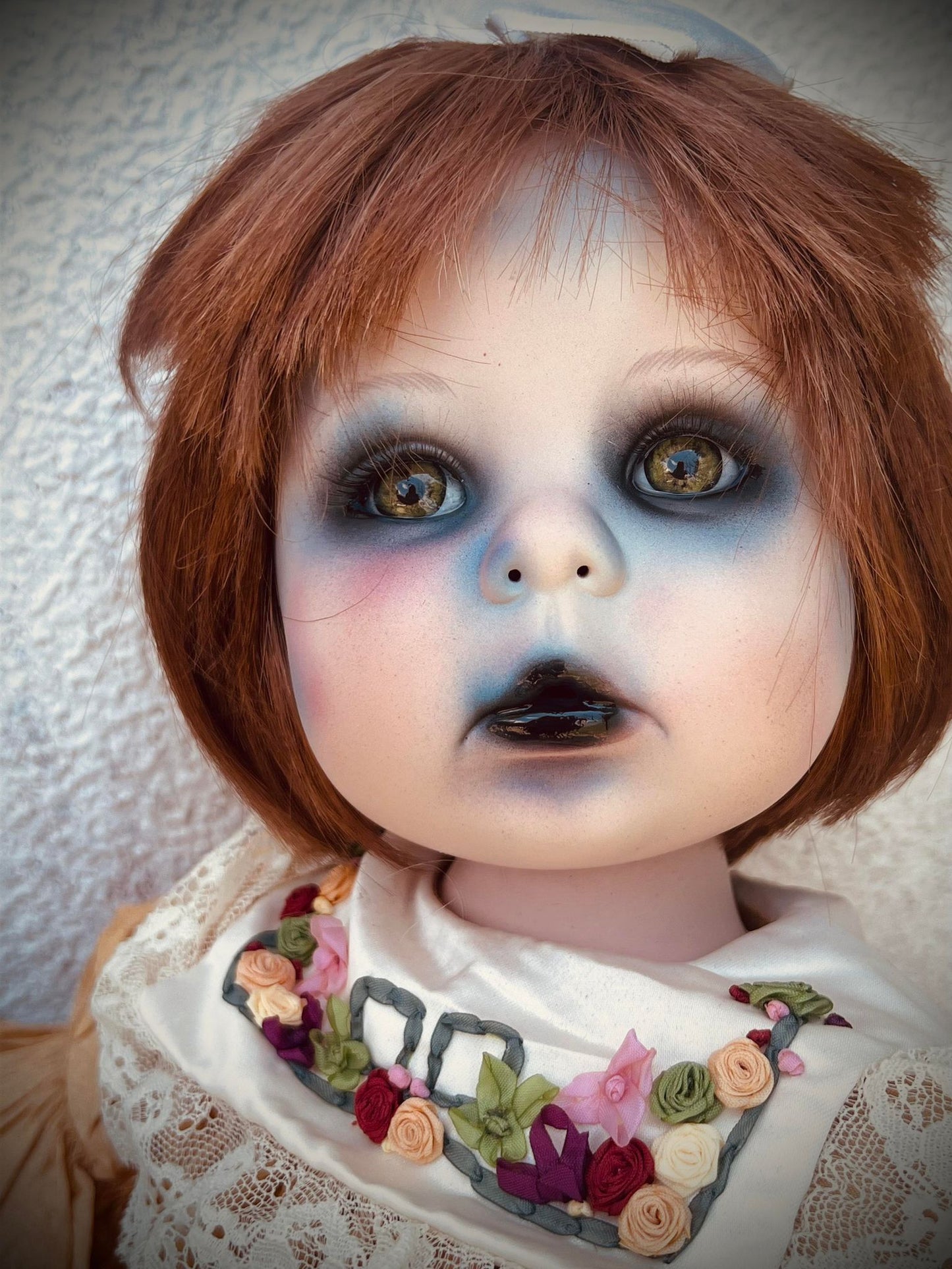 Meet Elena 21" Large Doll Porcelain Zombie Undead Witchy Creepy Haunted Spirit Infected Scary Spooky Possessed Positive Oddity Gift Idea