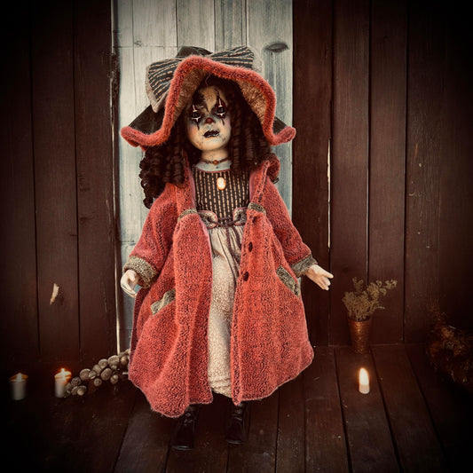 Meet Mila 28" Large Doll Porcelain Hobo Zombie Undead Witchy Creepy Haunted Spirit Infected Scary Spooky Possessed Positive Oddity Gift Idea