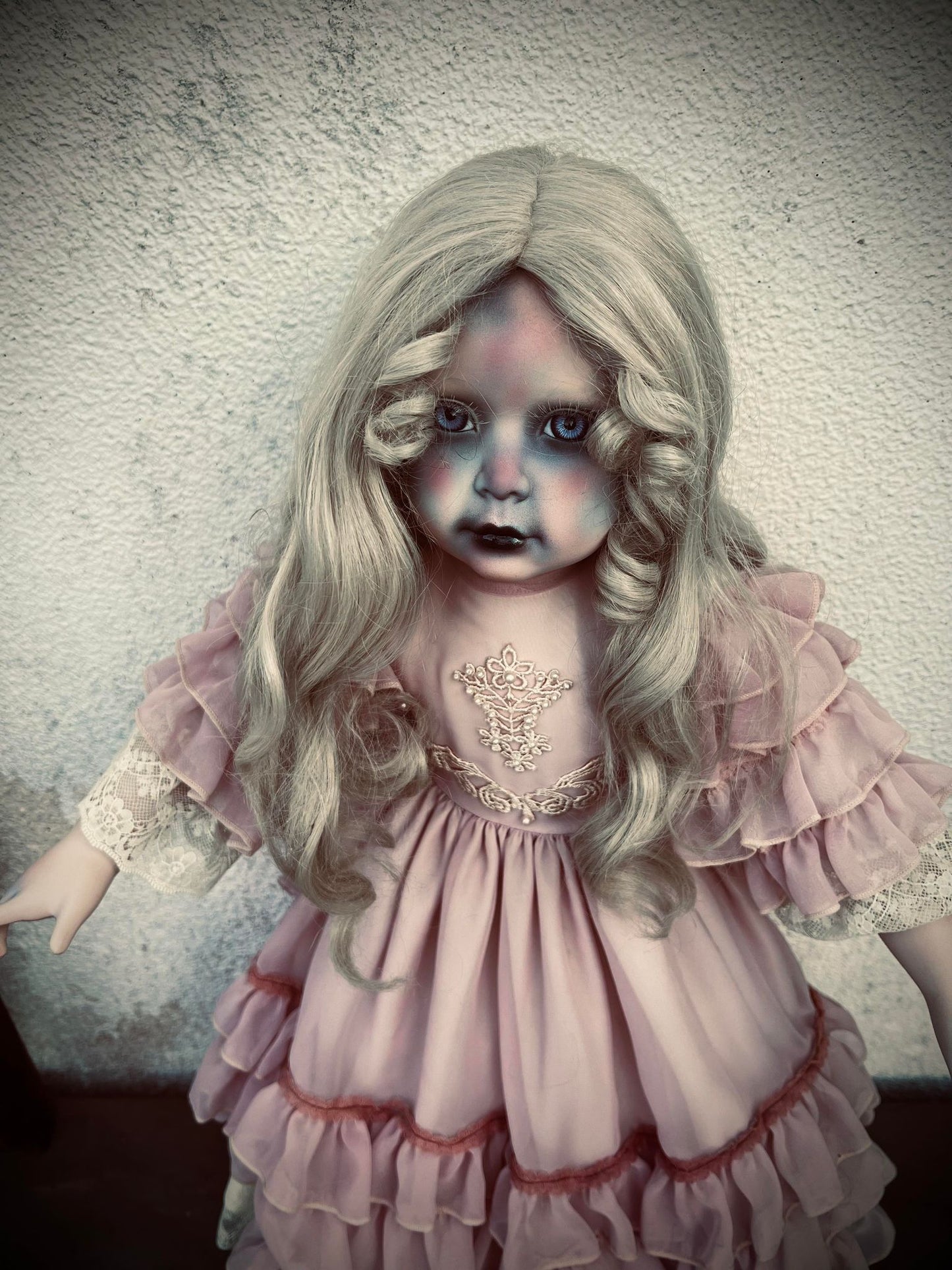 Meet Lucinda 26" Large Doll Porcelain Zombie Undead Witchy Creepy Haunted Spirit Infected Scary Spooky Possessed Positive Oddity Gift Idea