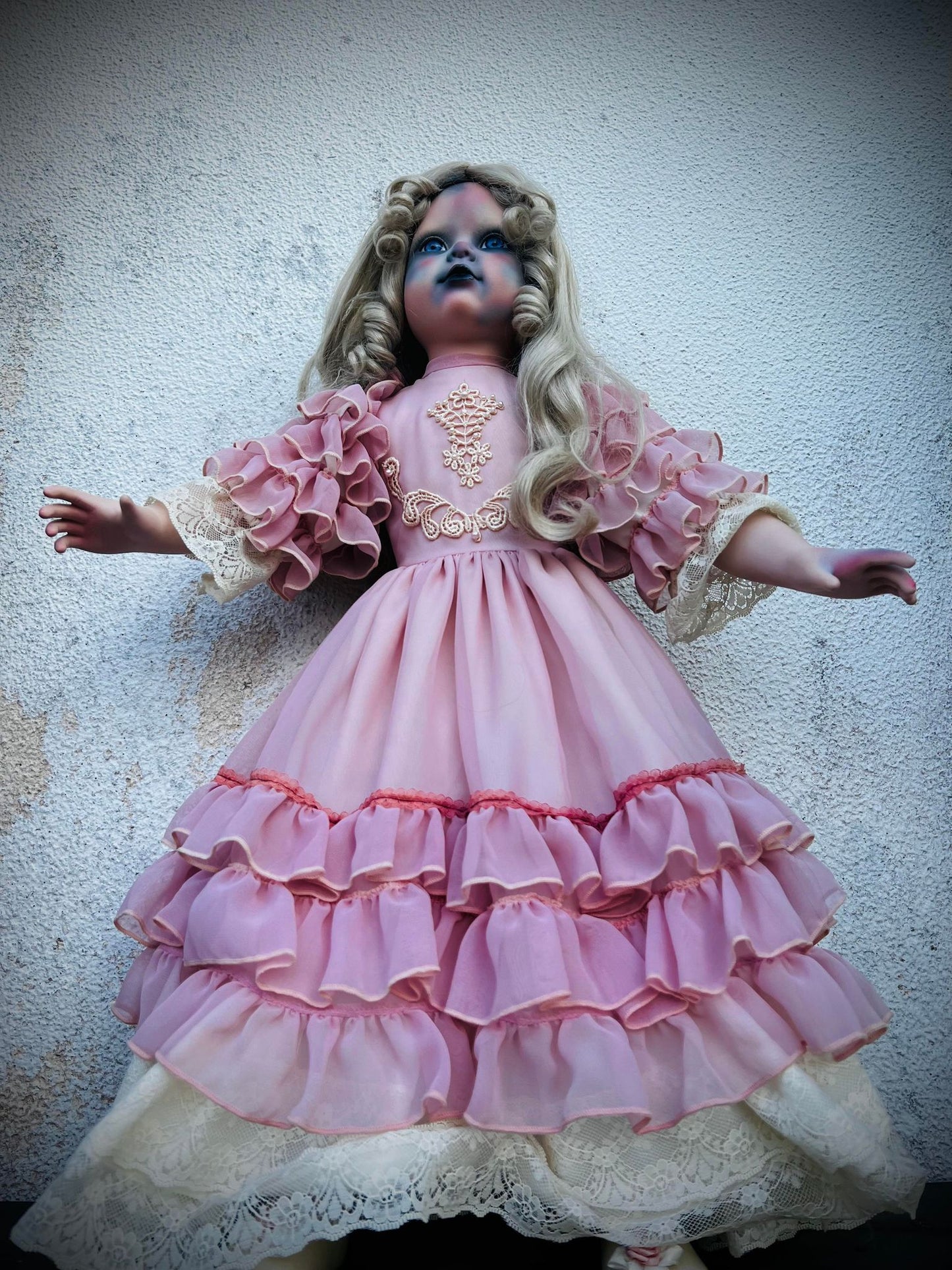 Meet Lucinda 26" Large Doll Porcelain Zombie Undead Witchy Creepy Haunted Spirit Infected Scary Spooky Possessed Positive Oddity Gift Idea