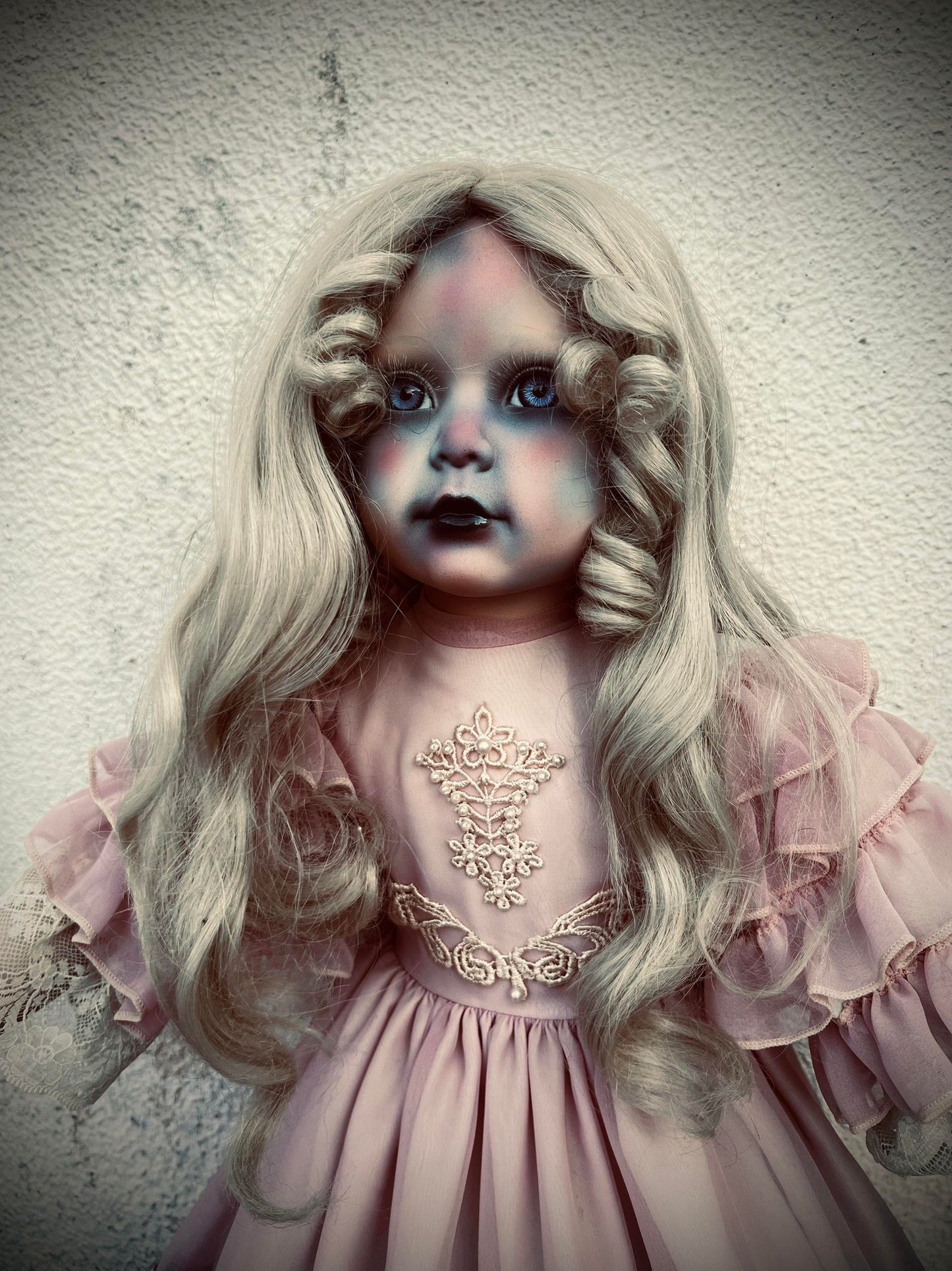 Meet Lucinda 26" Large Doll Porcelain Zombie Undead Witchy Creepy Haunted Spirit Infected Scary Spooky Possessed Positive Oddity Gift Idea