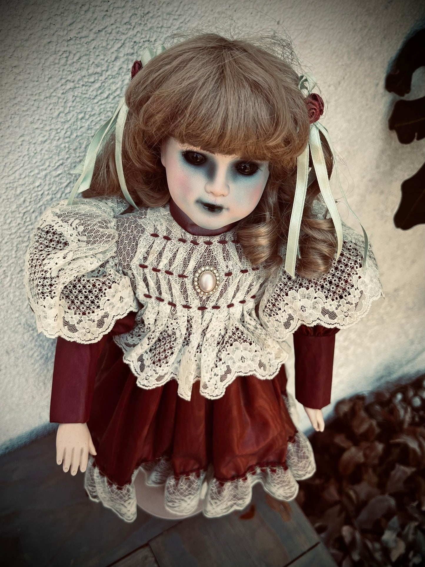 Meet Elena 21" Doll Porcelain Zombie Undead Witchy Creepy Haunted Spirit Infected Scary Spooky Possessed Positive Oddity Gift Idea