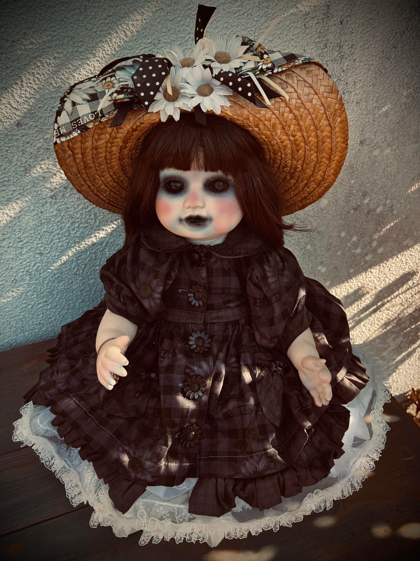 Meet Agatha 23" Large Doll Porcelain Zombie Undead Witchy Creepy Haunted Spirit Infected Scary Spooky Possessed Positive Oddity Gift Idea