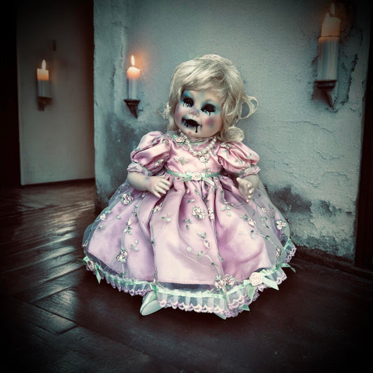 Meet Madison 17" Doll Porcelain Zombie Undead Witchy Creepy Haunted Spirit Infected Scary Spooky Possessed Positive Oddity Gift Idea