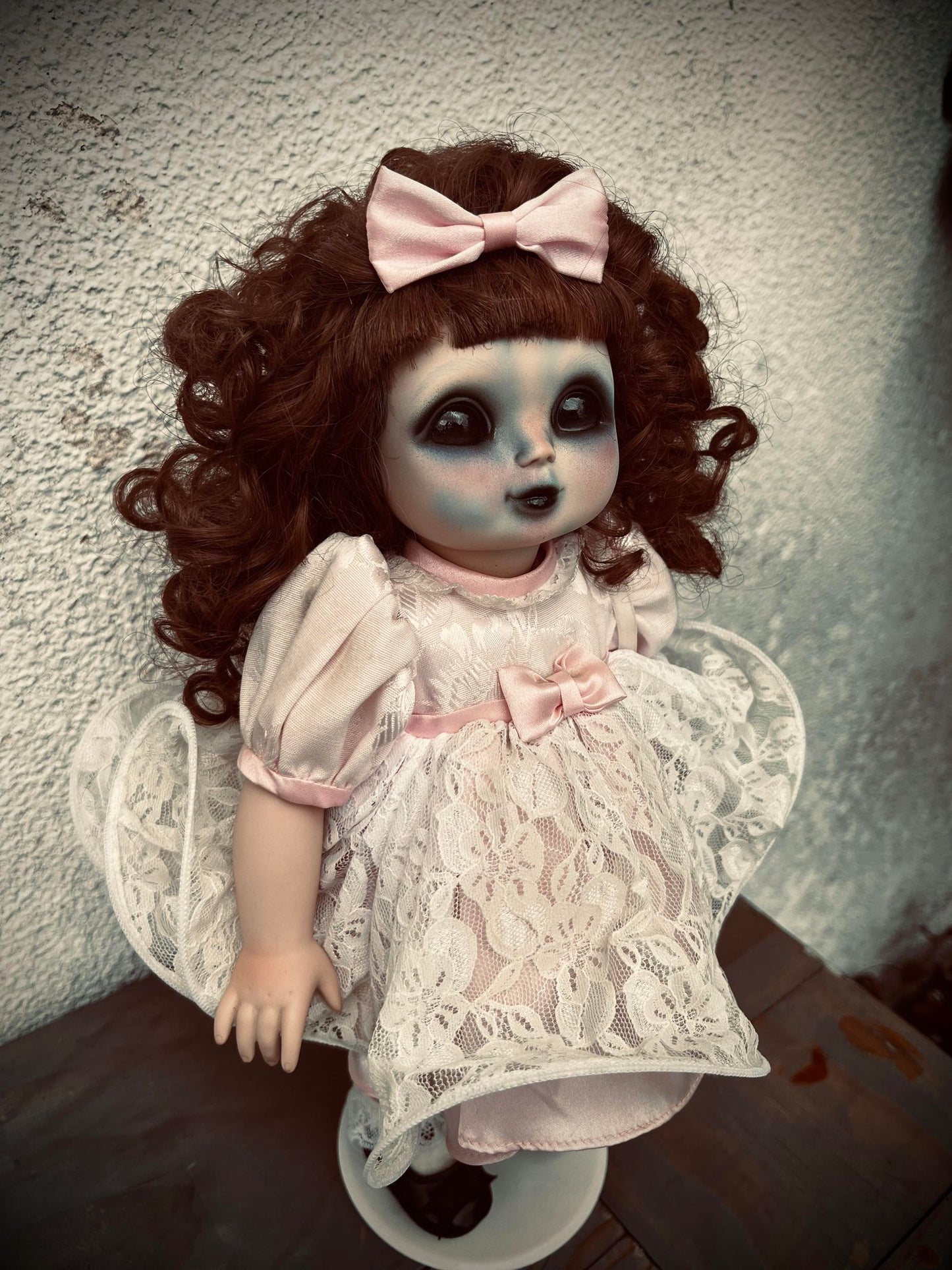 Meet Emilia 15" Doll Porcelain Zombie Undead Witchy Creepy Haunted Spirit Infected Scary Spooky Possessed Positive Oddity Gift Idea