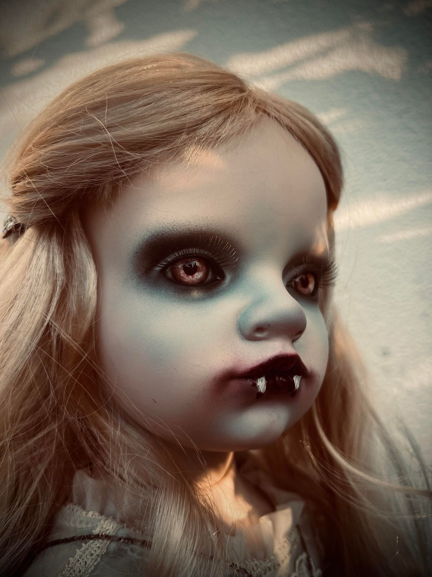 Meet Camille 30" Large Vampire Doll Porcelain Witchy Creepy Haunted Spirit Infected Scary Spooky Possessed Positive Oddity Gift Idea