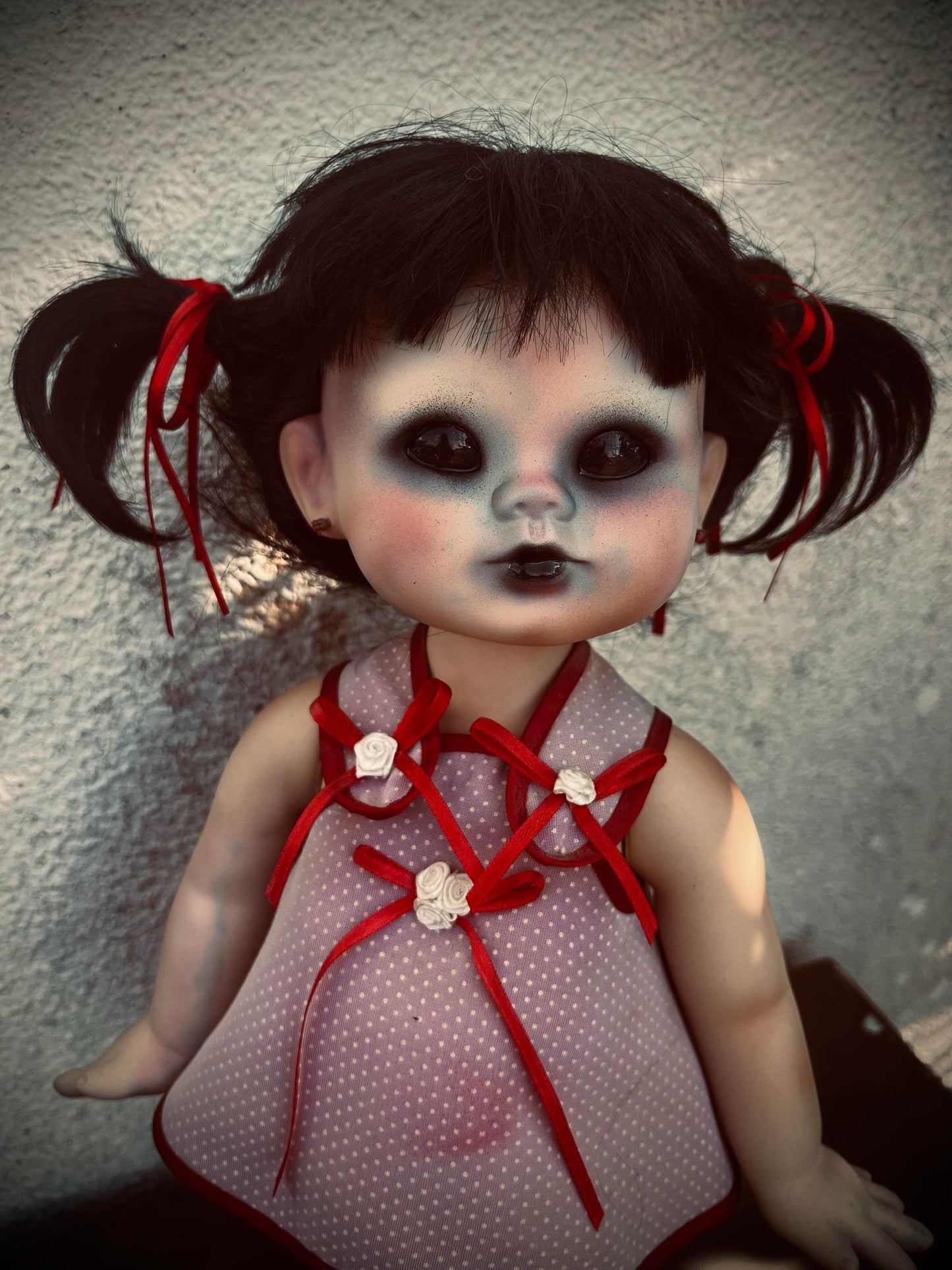Meet Emily 16" Doll Porcelain Zombie Undead Witchy Creepy Haunted Spirit Infected Scary Spooky Possessed Positive Oddity Gift Idea