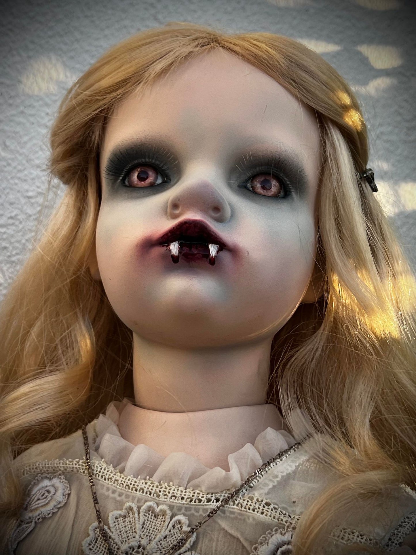 Meet Camille 30" Large Vampire Doll Porcelain Witchy Creepy Haunted Spirit Infected Scary Spooky Possessed Positive Oddity Gift Idea