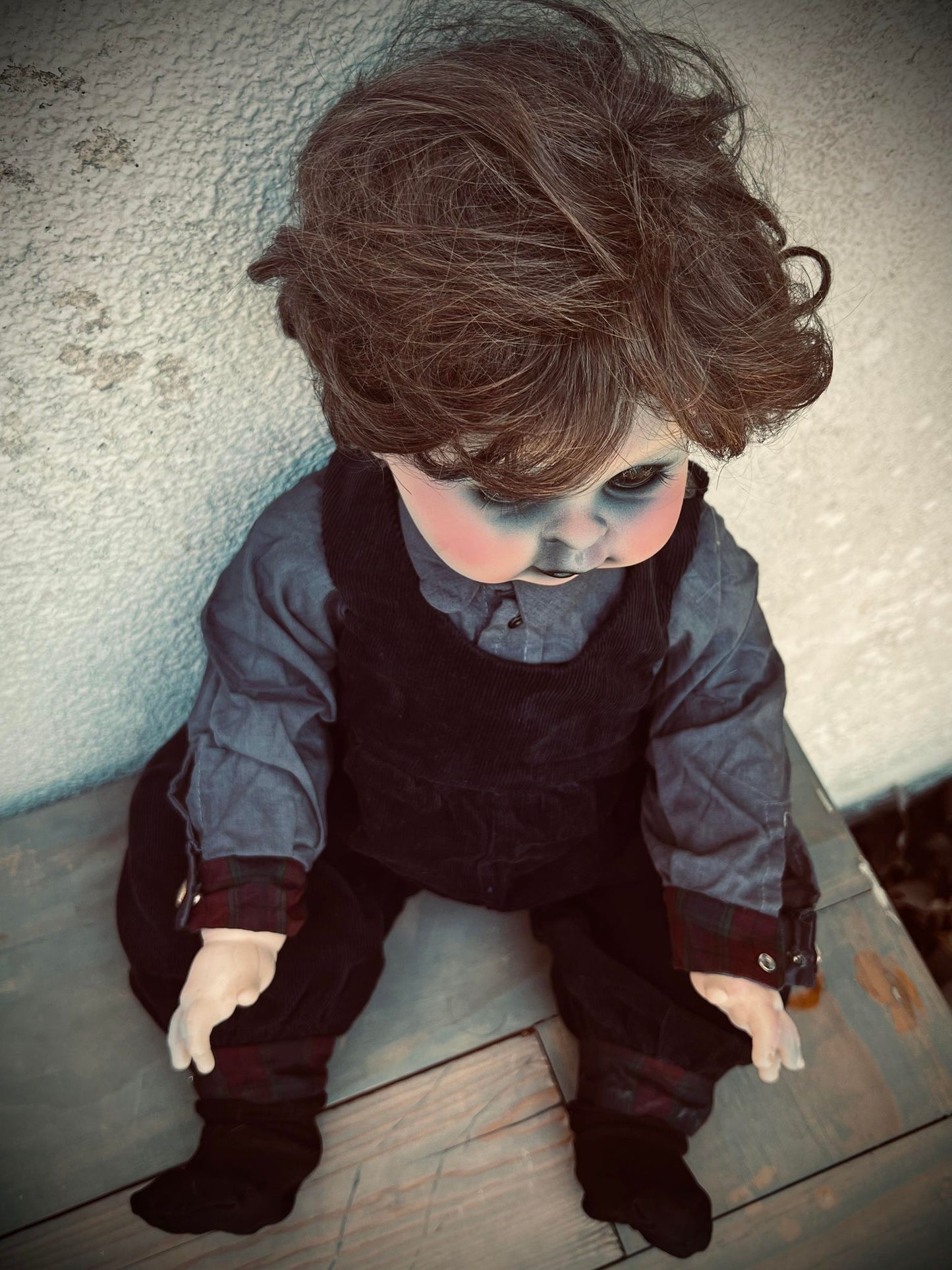 Meet Eden 22" Doll Porcelain Zombie Undead Witchy Creepy Haunted Spirit Infected Scary Spooky Possessed Positive Oddity Gift Idea