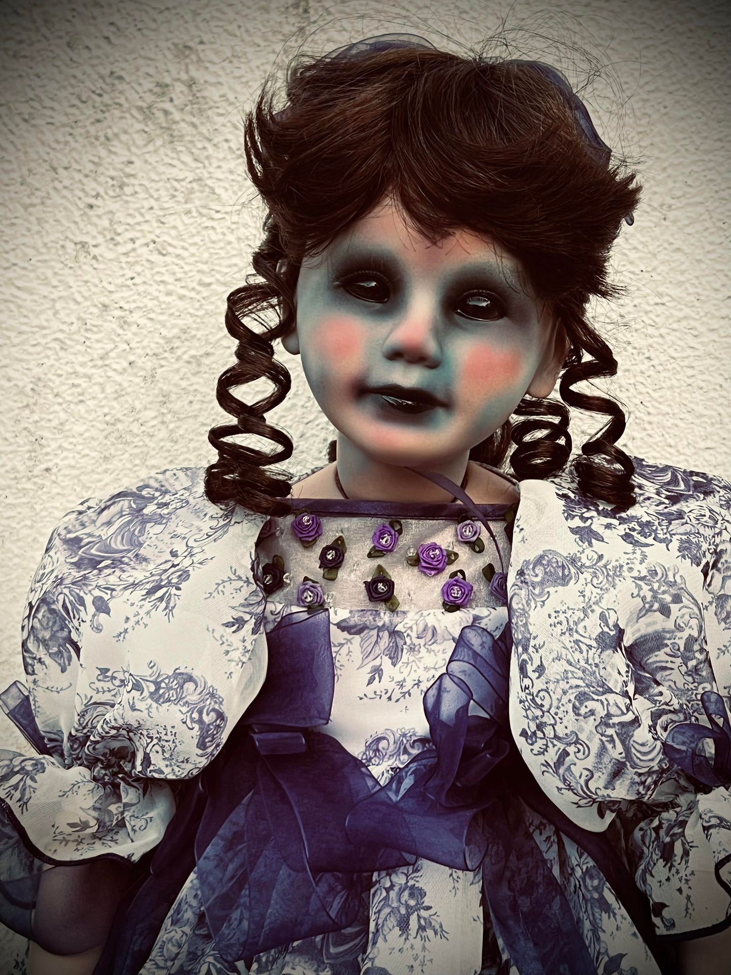 Meet Violet 26" Large Doll Porcelain Zombie Undead Witchy Creepy Haunted Spirit Infected Scary Spooky Possessed Positive Oddity Gift Idea