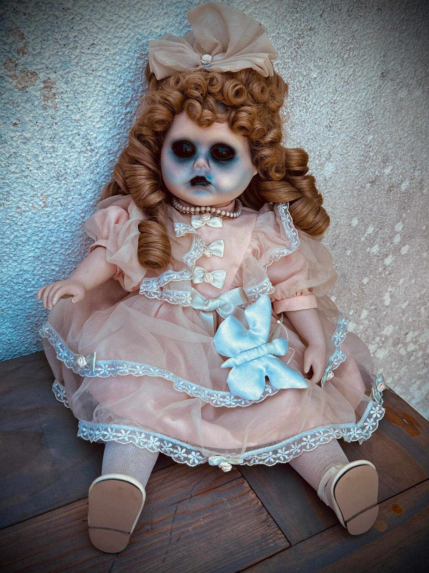 Meet Emilia 18" Doll Porcelain Zombie Undead Witchy Creepy Haunted Spirit Infected Scary Spooky Possessed Positive Oddity Gift Idea