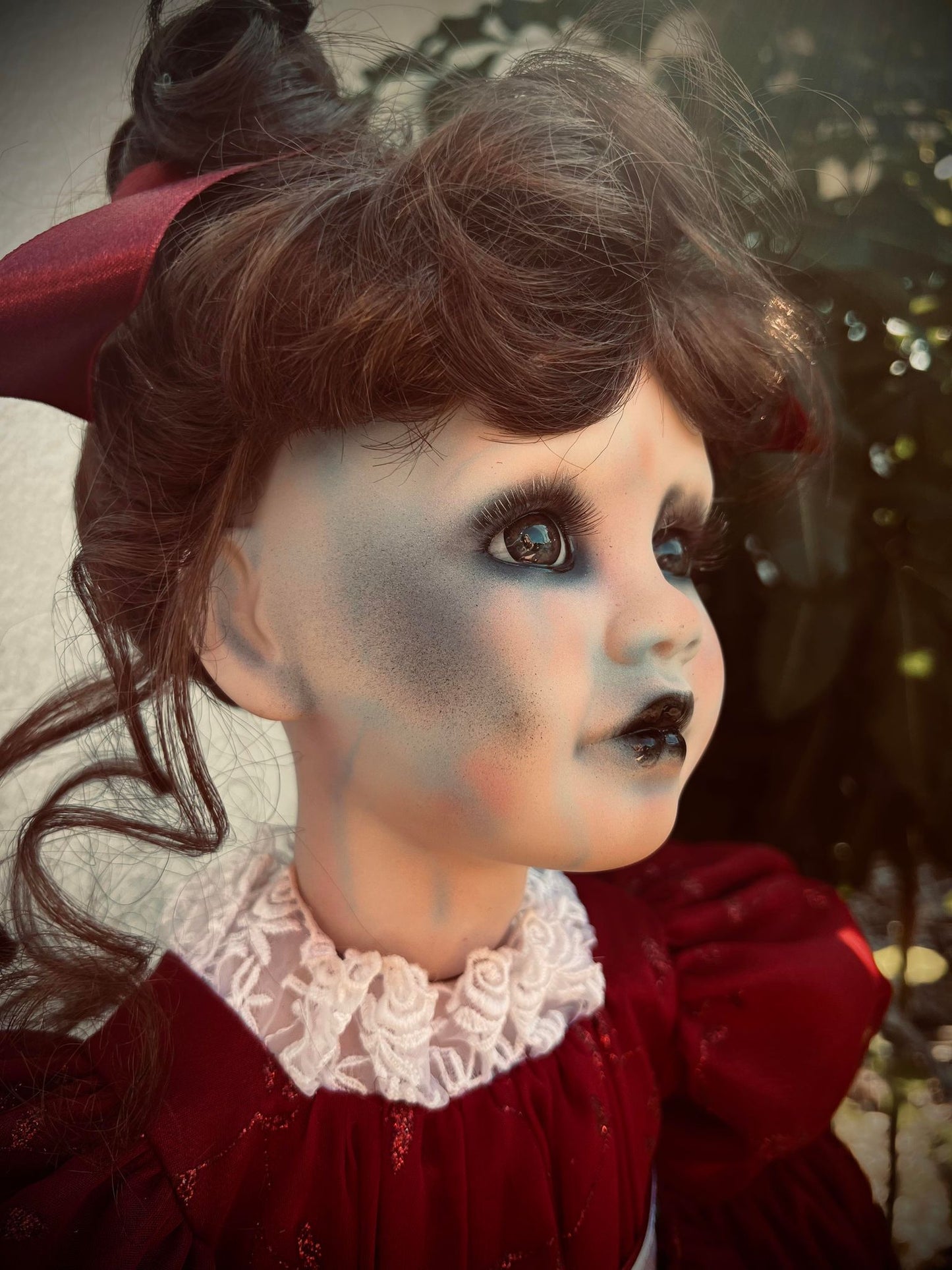 Meet Valentina 26" Large Doll Porcelain Zombie Undead Witchy Creepy Haunted Spirit Infected Scary Spooky Possessed Positive Oddity Gift Idea