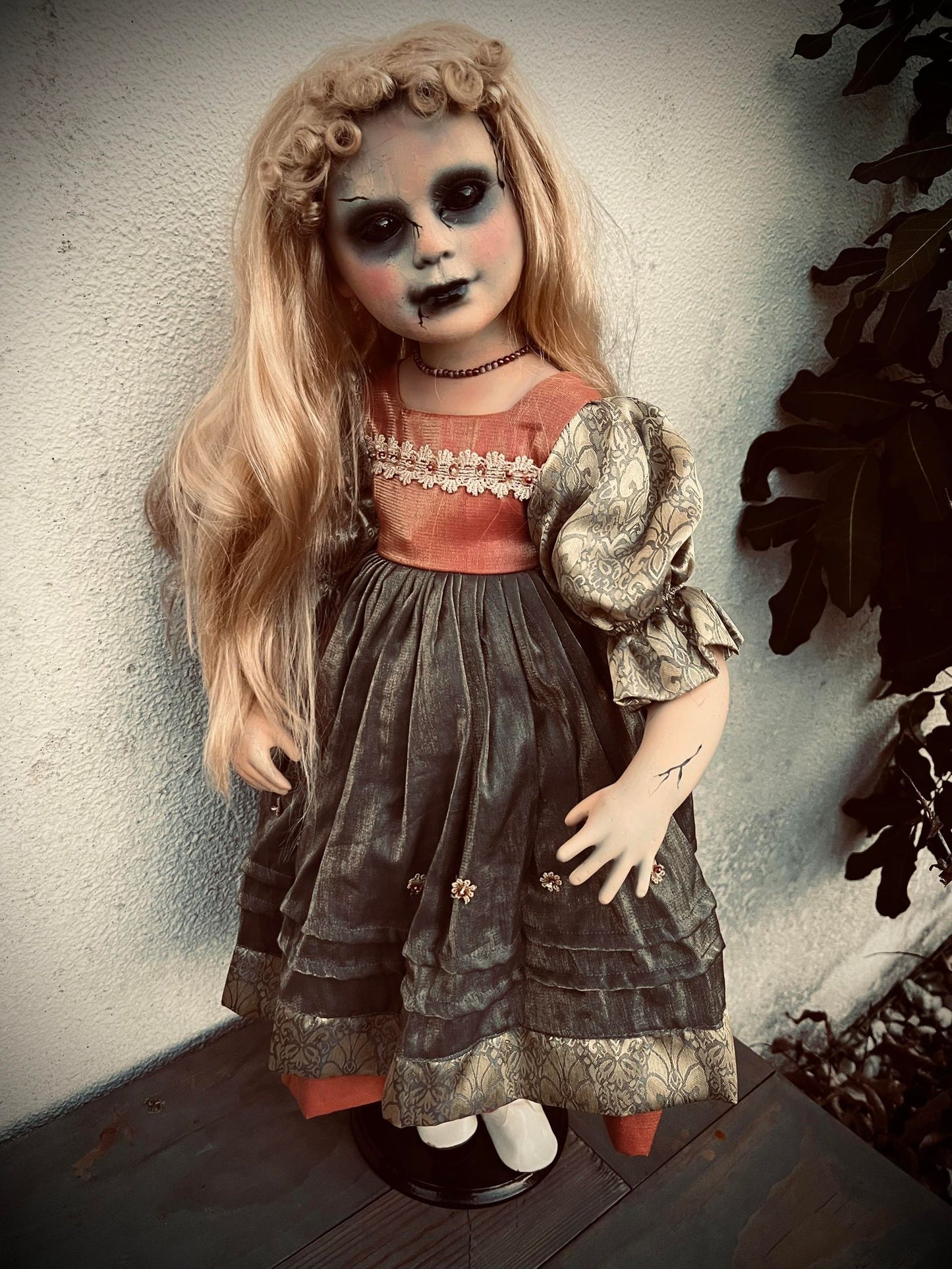 Meet Nova 29" Large Doll Porcelain Zombie Undead Witchy Creepy Haunted Spirit Infected Scary Spooky Possessed Positive Oddity Gift Idea