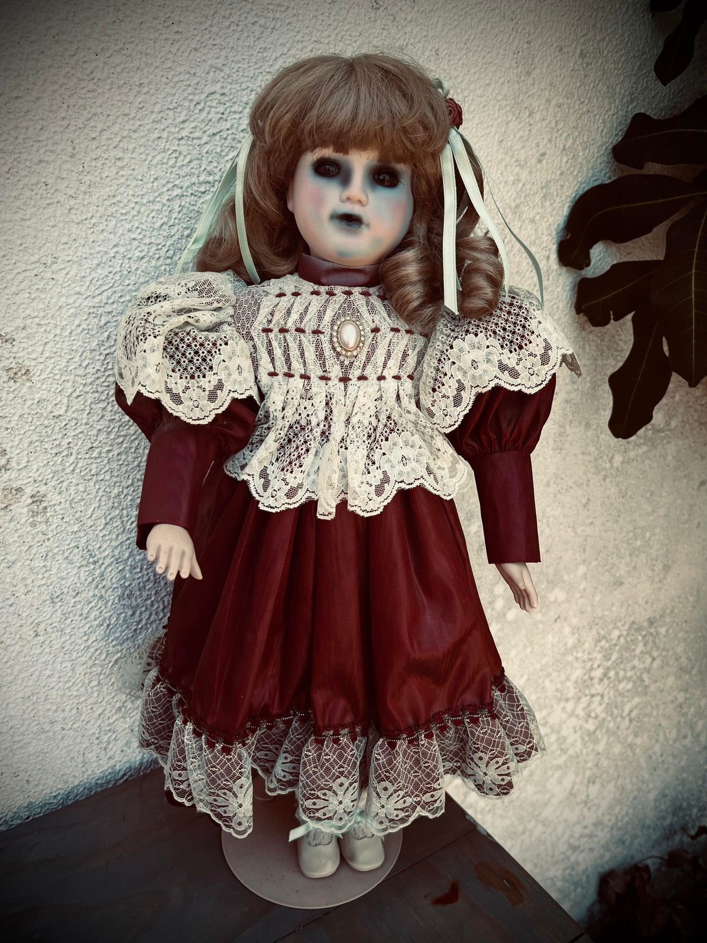 Meet Elena 21" Doll Porcelain Zombie Undead Witchy Creepy Haunted Spirit Infected Scary Spooky Possessed Positive Oddity Gift Idea