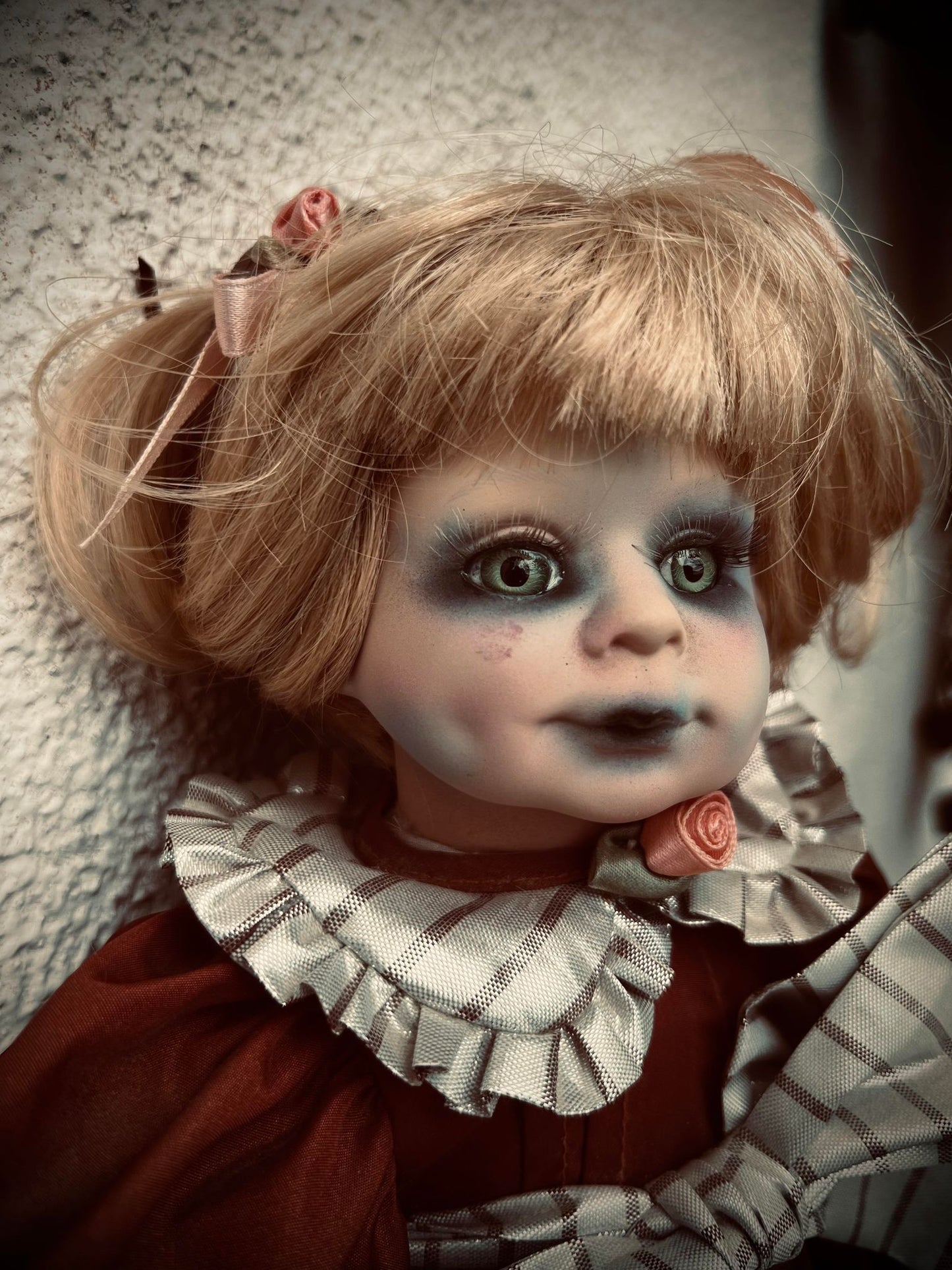 Meet Riley 18" Doll Porcelain Zombie Undead Witchy Creepy Haunted Spirit Infected Scary Spooky Possessed Positive Oddity Gift Idea