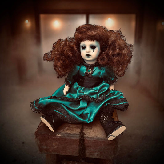 Meet Madison 10" Doll Porcelain Mini Haunt Zombie Undead Witchy Creepy Haunted Spirit Infected Scary Spooky Possessed Positive Oddity Gift