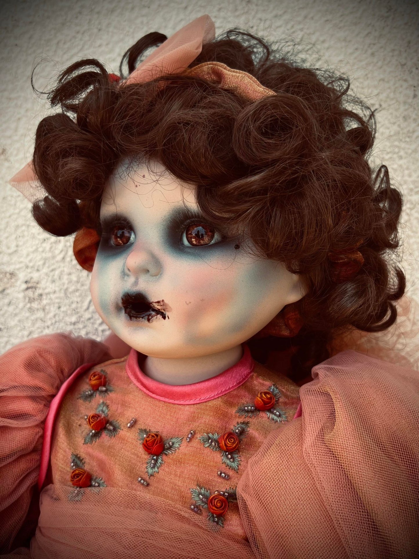 Meet Stella 25" Large Doll Porcelain Zombie Undead Witchy Creepy Haunted Spirit Infected Scary Spooky Possessed Positive Oddity Gift Idea