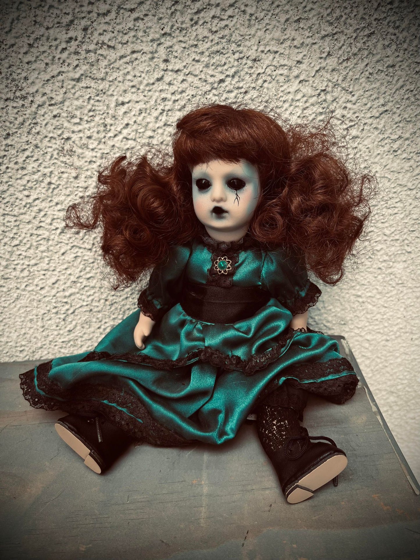 Meet Madison 10" Doll Porcelain Mini Haunt Zombie Undead Witchy Creepy Haunted Spirit Infected Scary Spooky Possessed Positive Oddity Gift