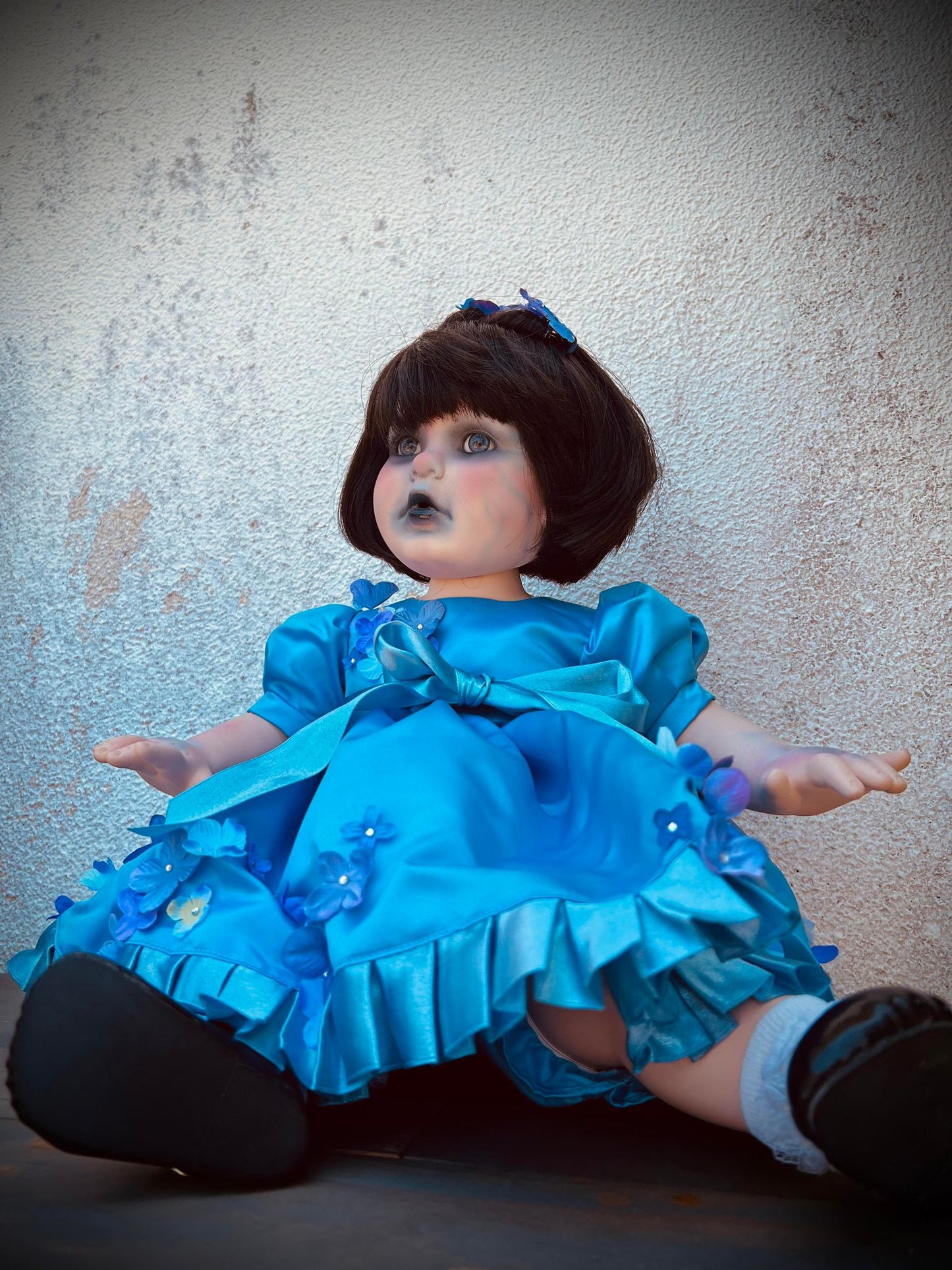 Meet Wendy 22" Doll Porcelain Zombie Undead Witchy Creepy Haunted Spirit Infected Scary Spooky Possessed Positive Oddity Gift Idea